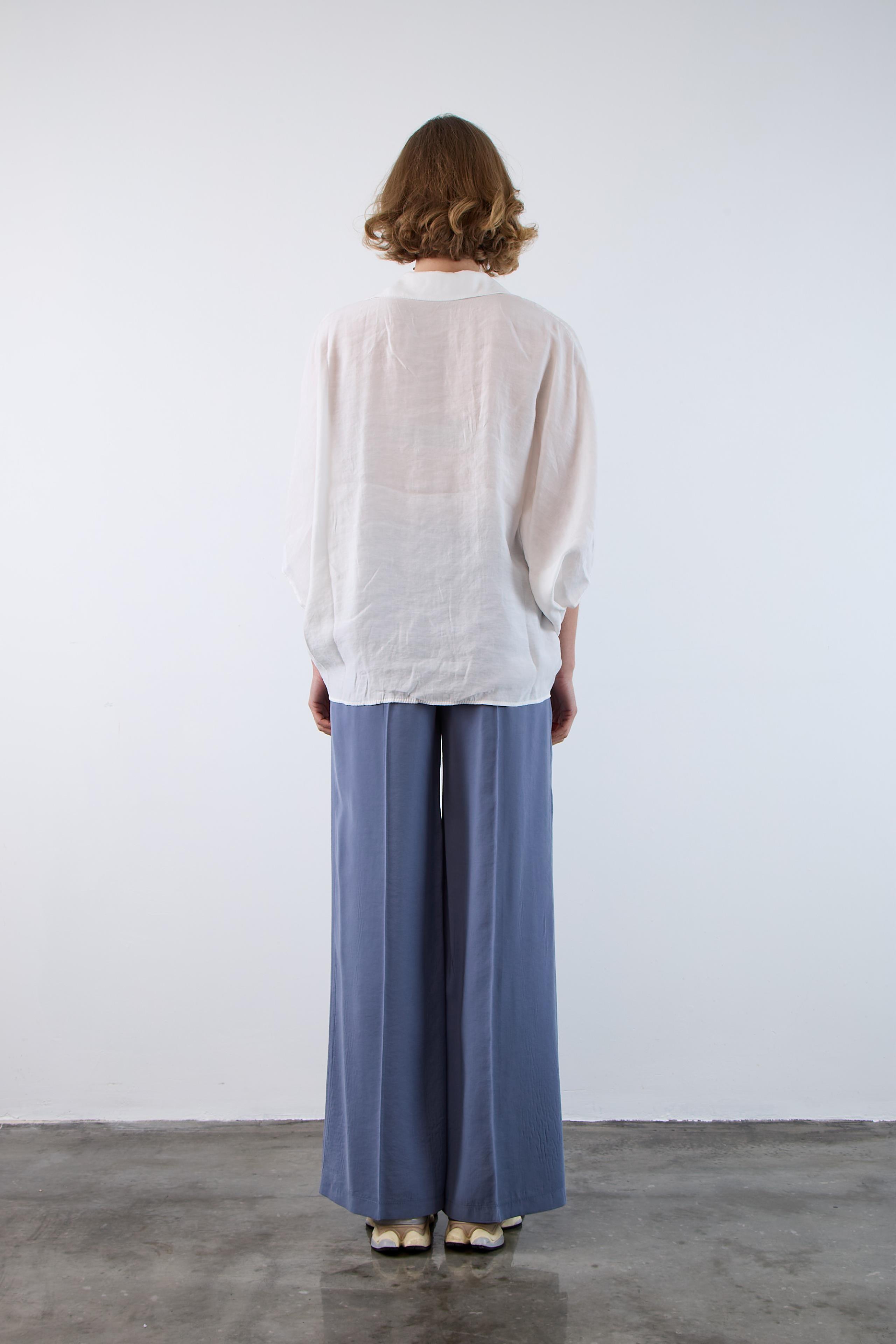 4925 OVERSIZE GÖMLEK BEYAZ