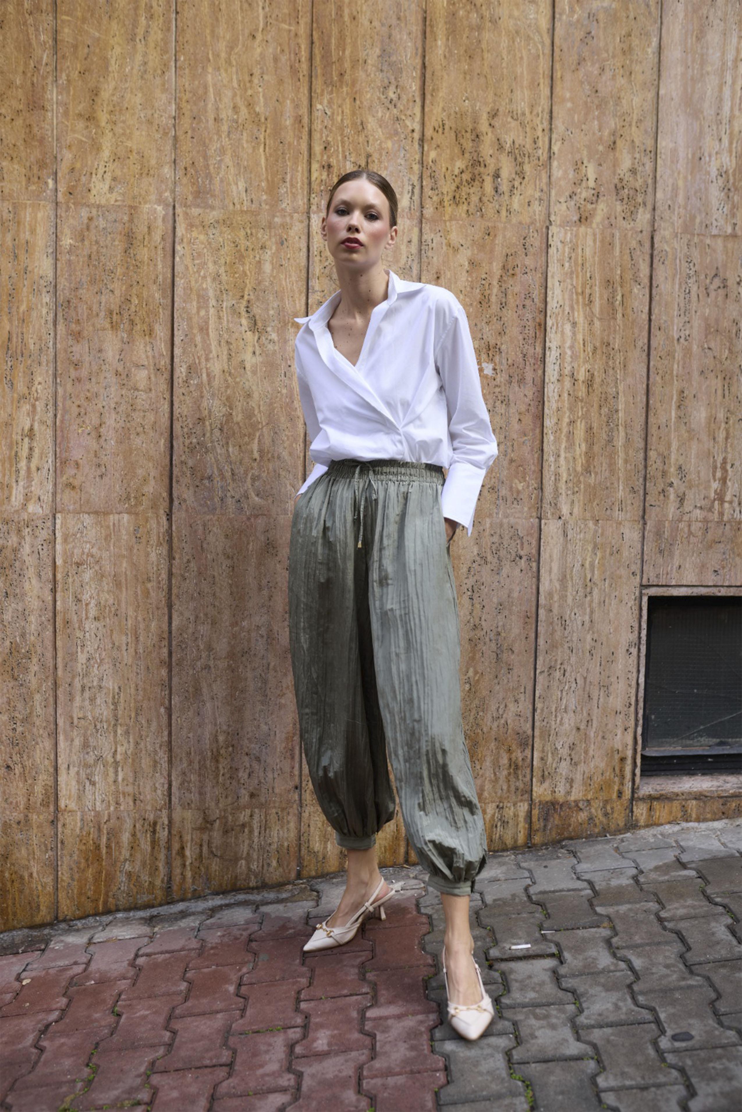 51226 ŞALVAR PANTOLON HAKİ