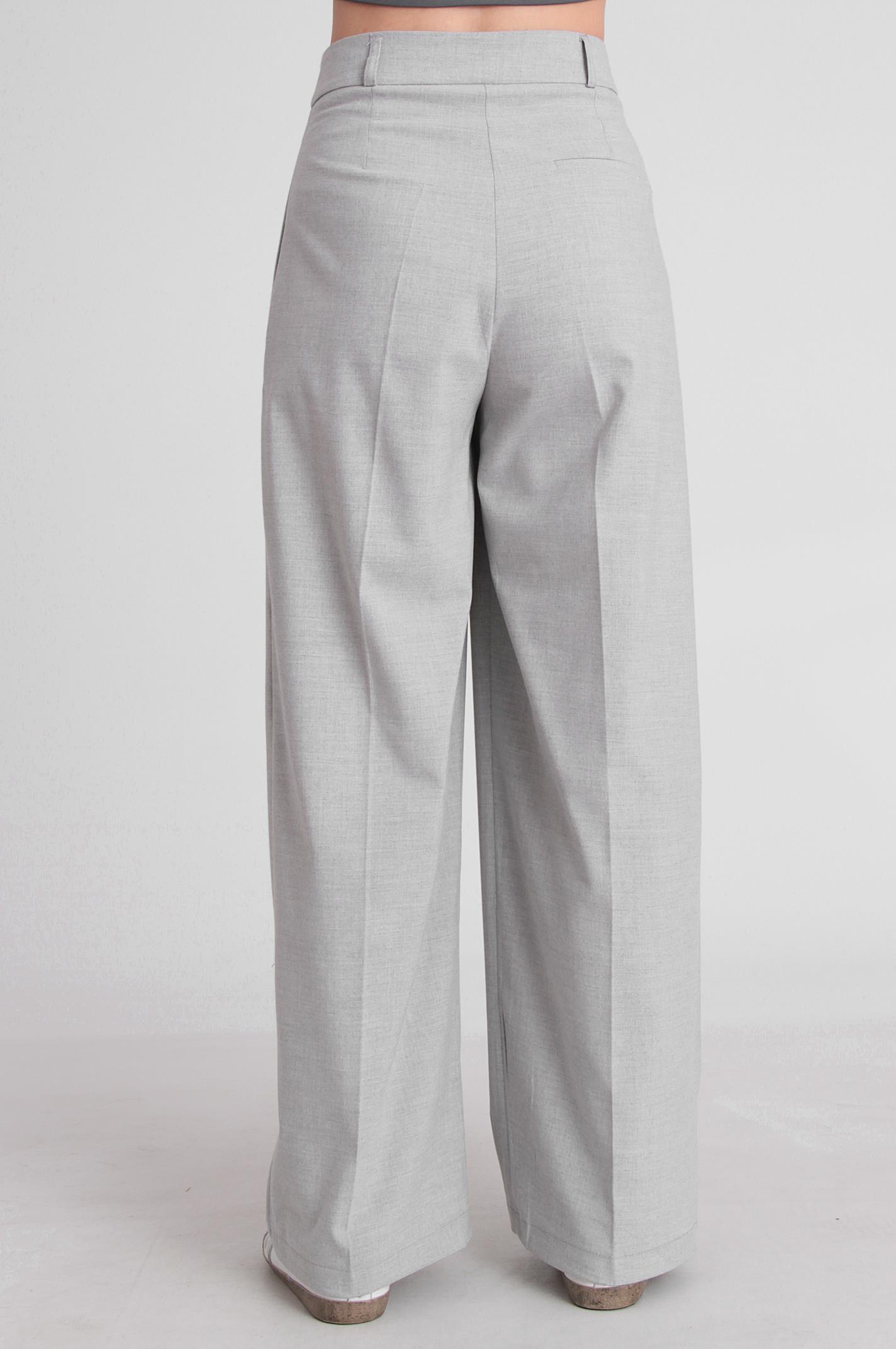 50920 POLİVİSKON PANTOLON AÇIK GRİ