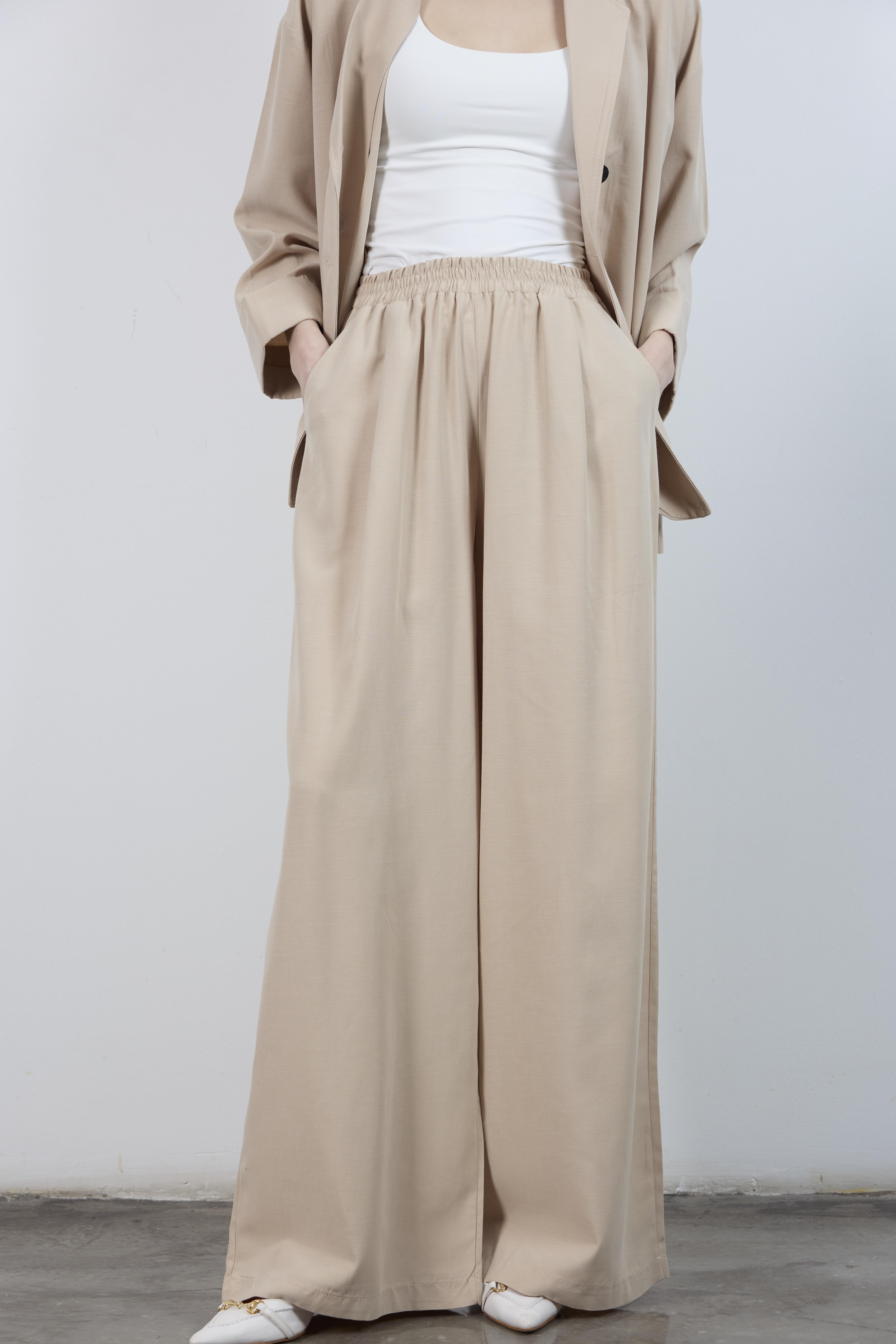 9545 CEKET PANTOLON TAKIM VİZON