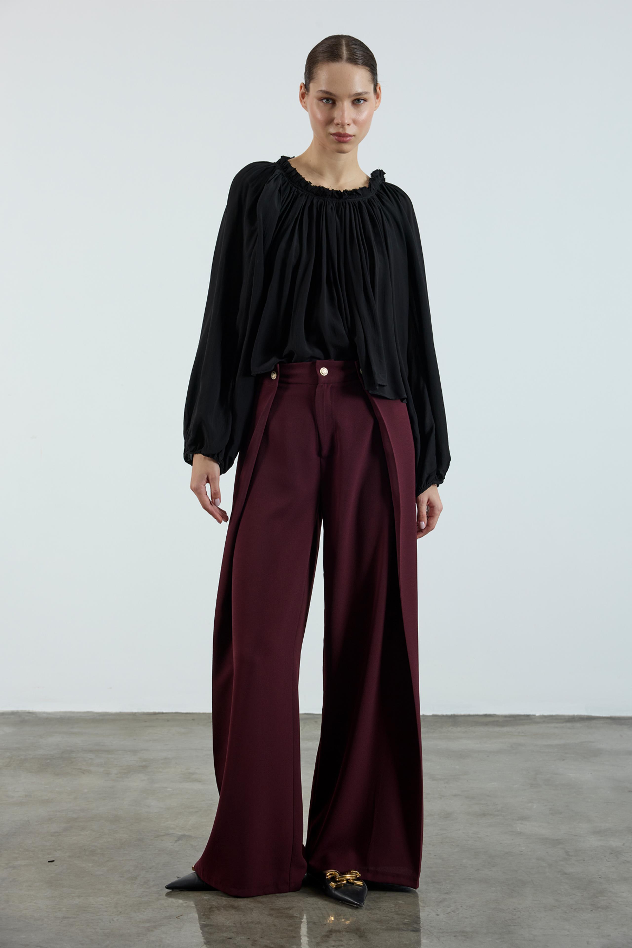 51133 KREP PANTOLON MÜRDÜM