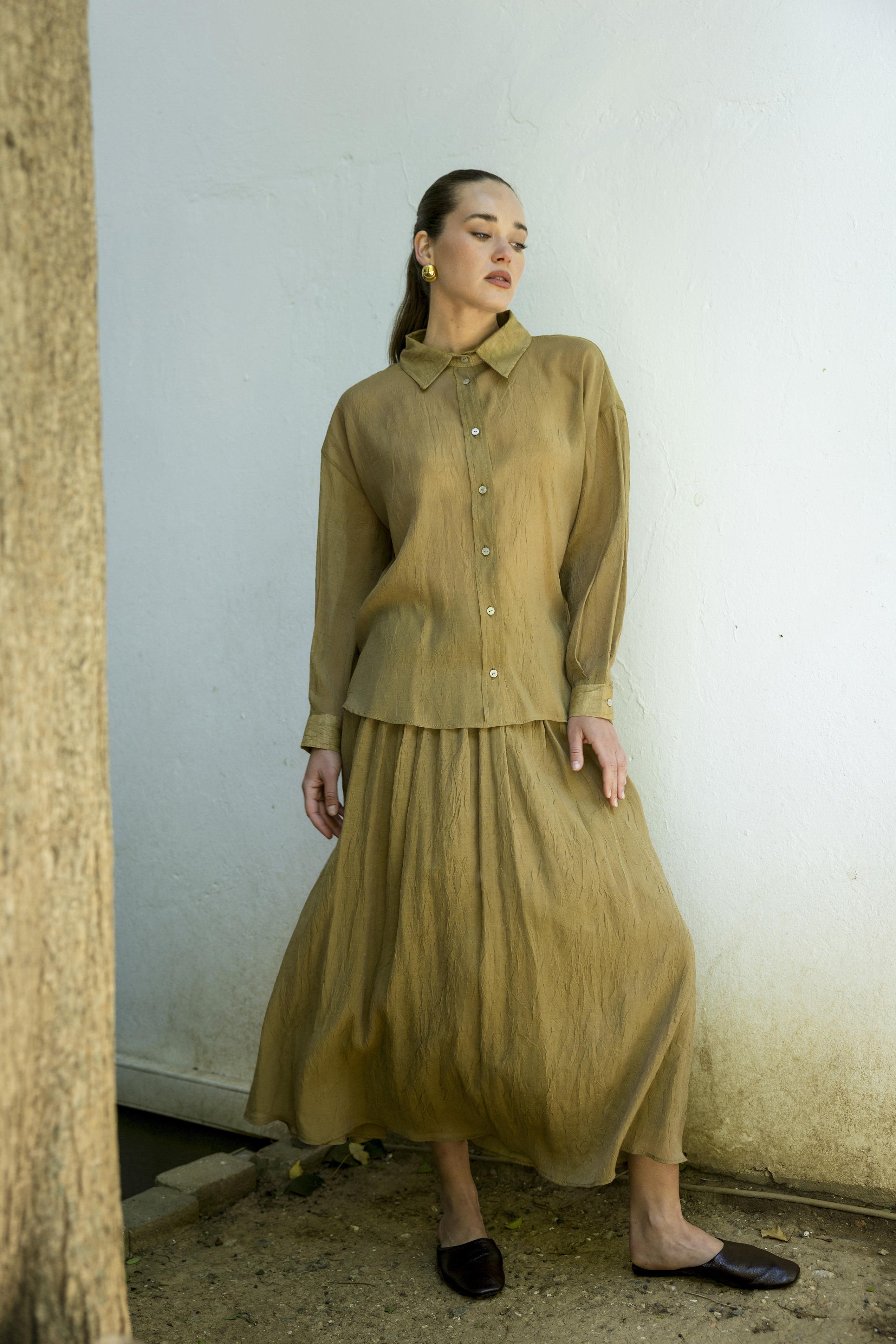 51159 GÖMLEK ETEK TAKIM OLİVE