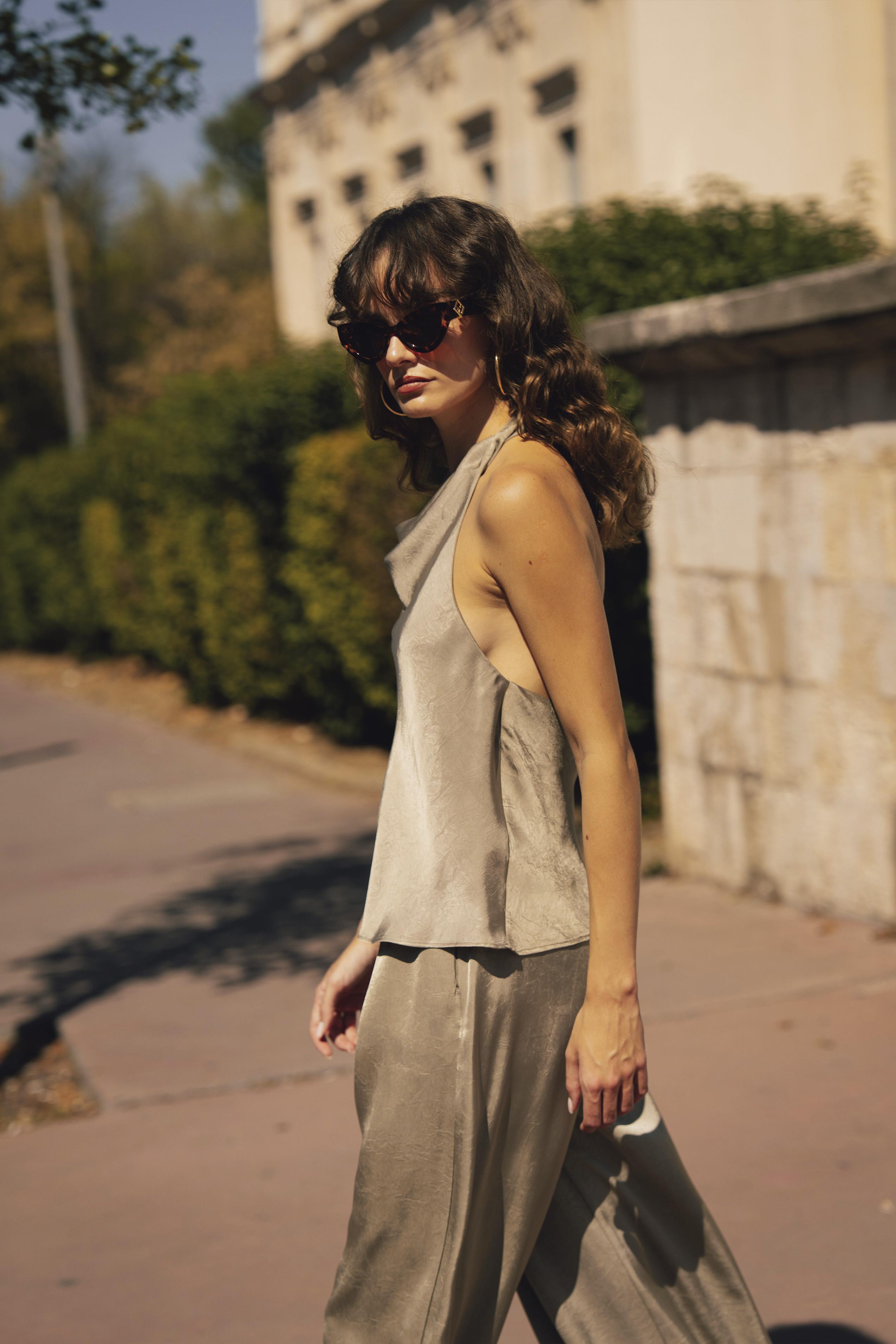 51211 BLUZ PANTOLON TAKIM ÇAĞLA YEŞİL