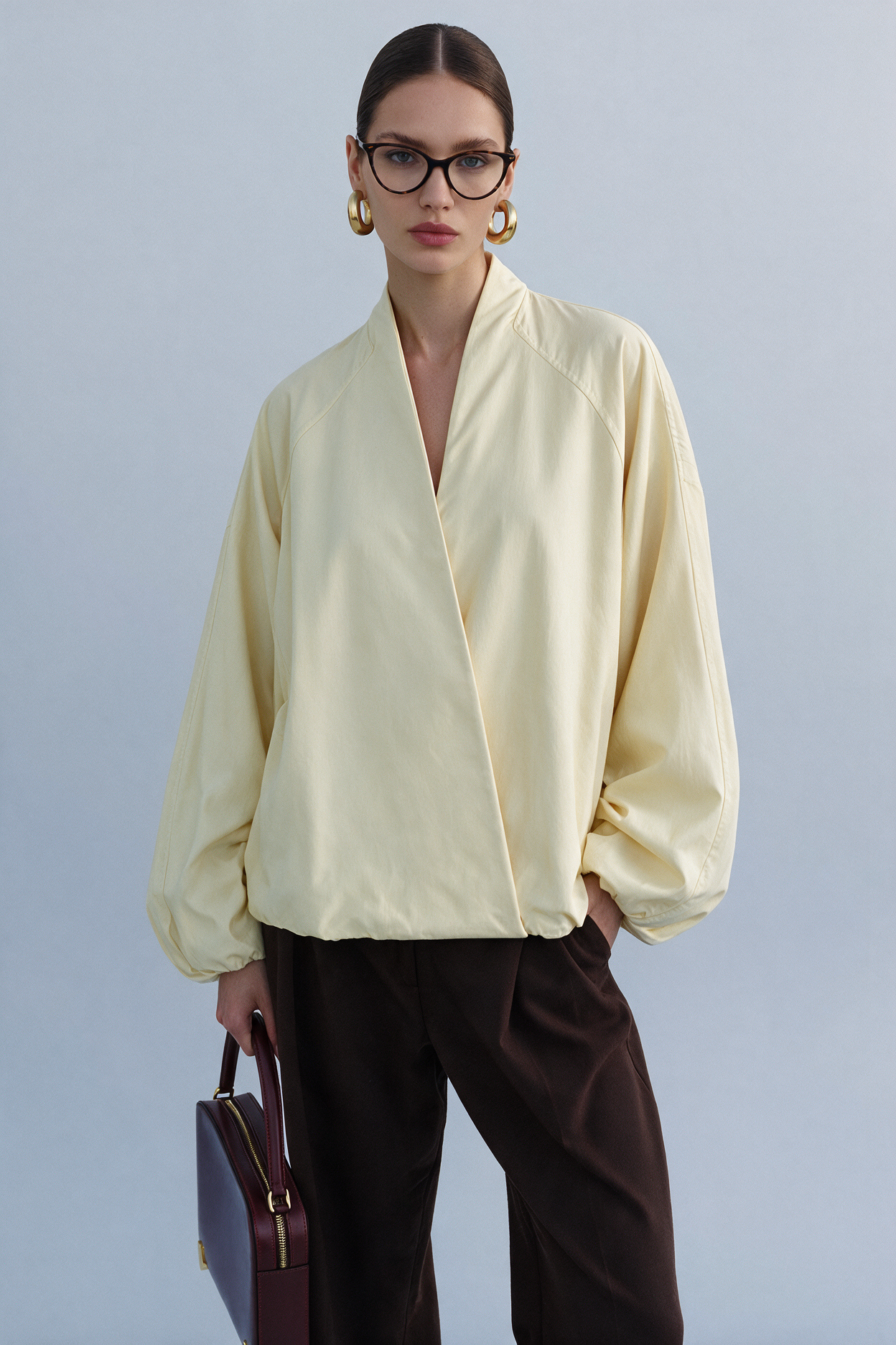 9760 KISA TRENÇ SARI