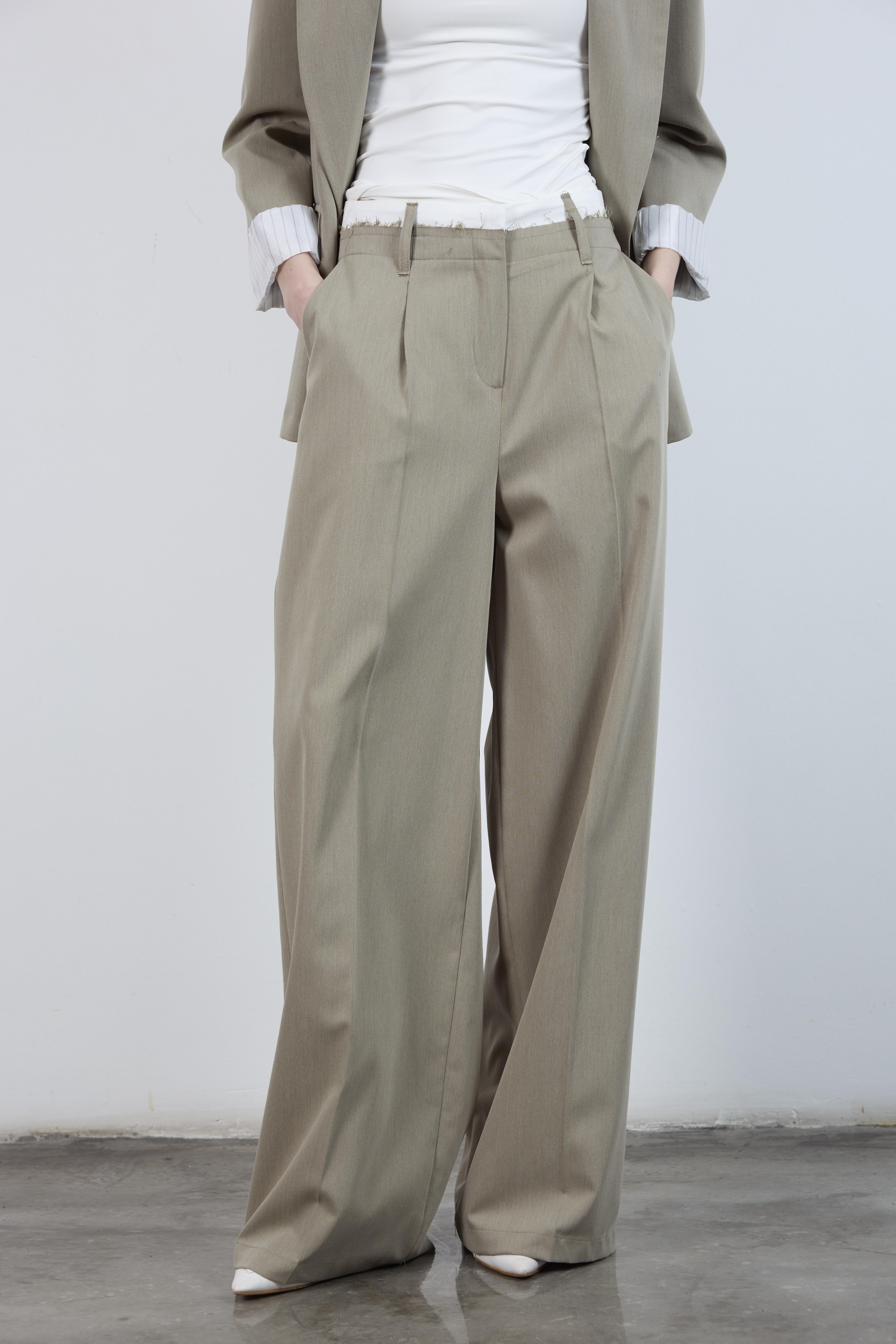 50949 POLİVİSKON PANTOLON HAKİ