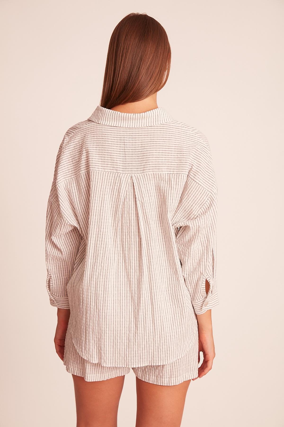 50885 KEMERLİ ŞORTLU TAKIM KAHVE