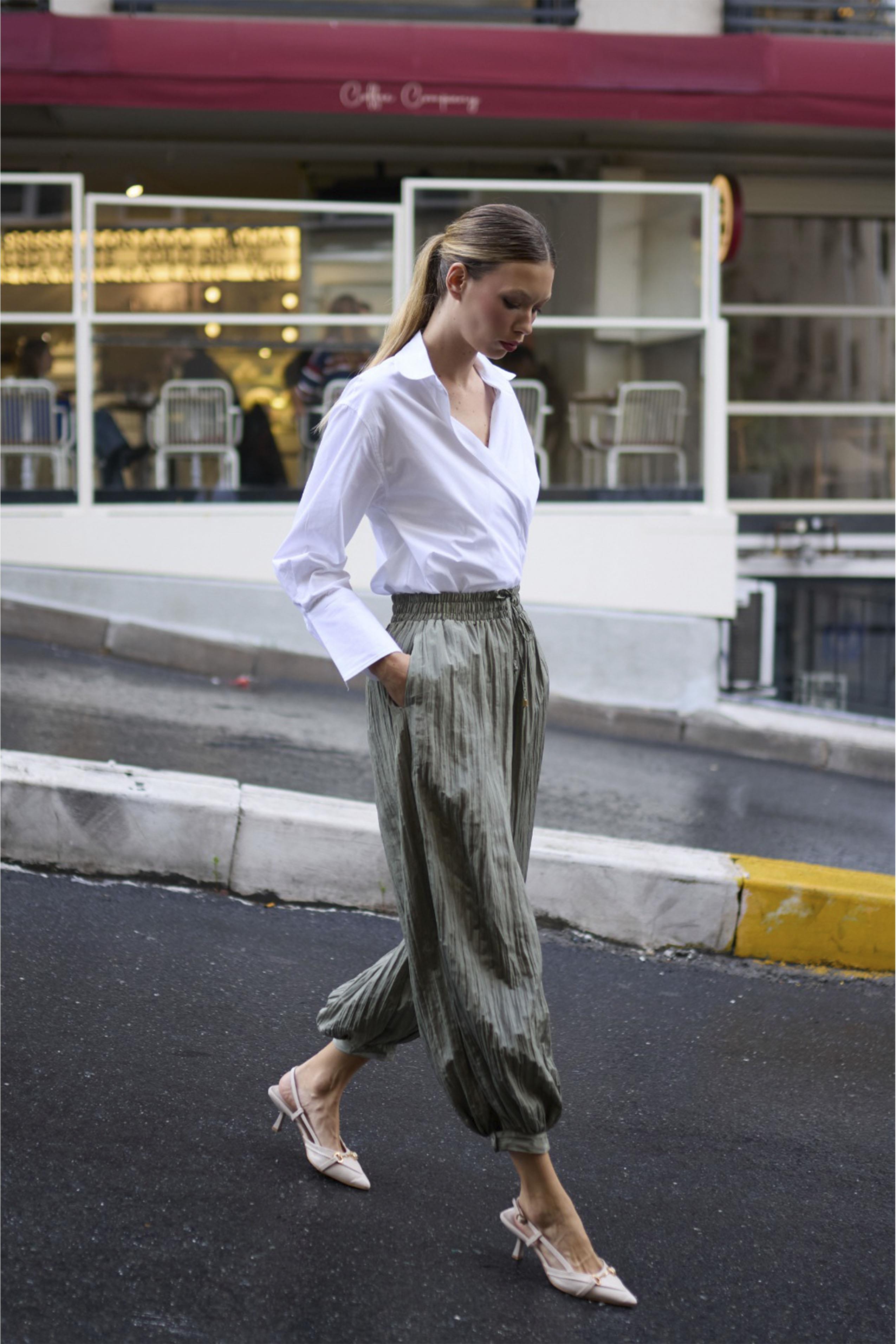 51226 ŞALVAR PANTOLON HAKİ