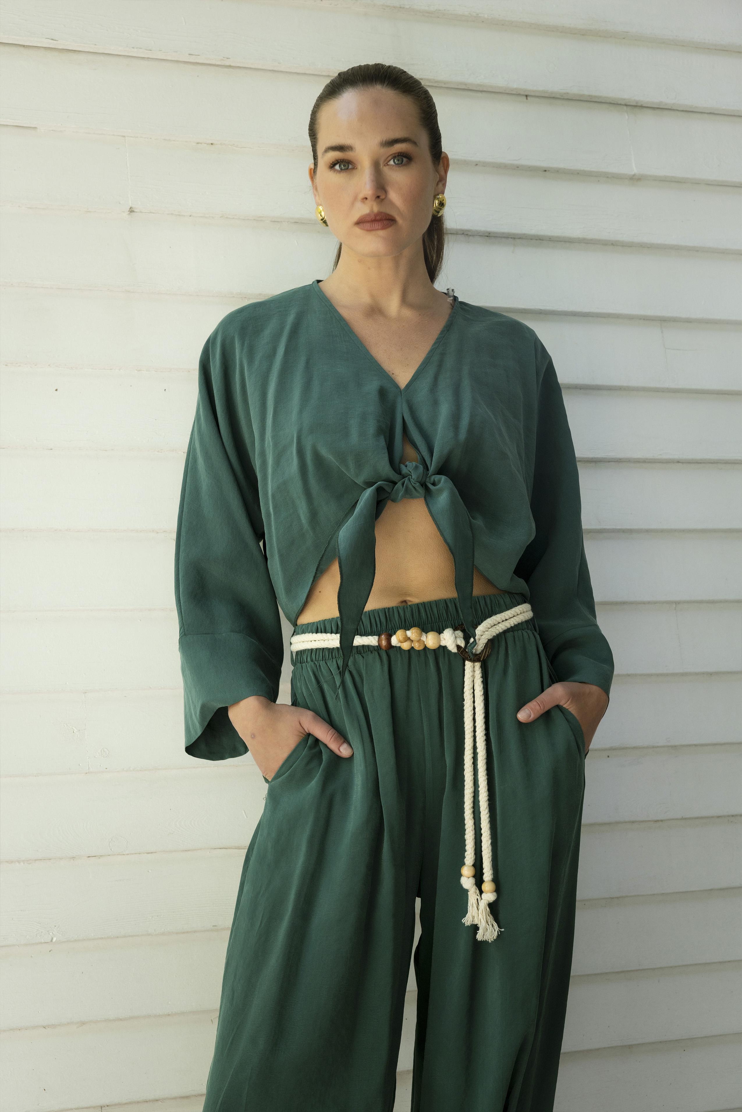 51140 ÖNDEN BAĞLAMALI TAKIM ZÜMRÜT