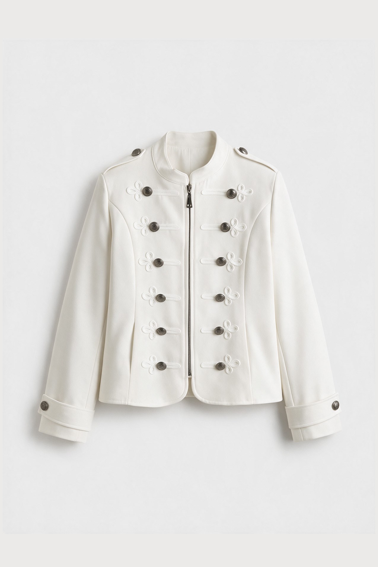 9729 NAPOLYON BLAZER CEKET BEYAZ