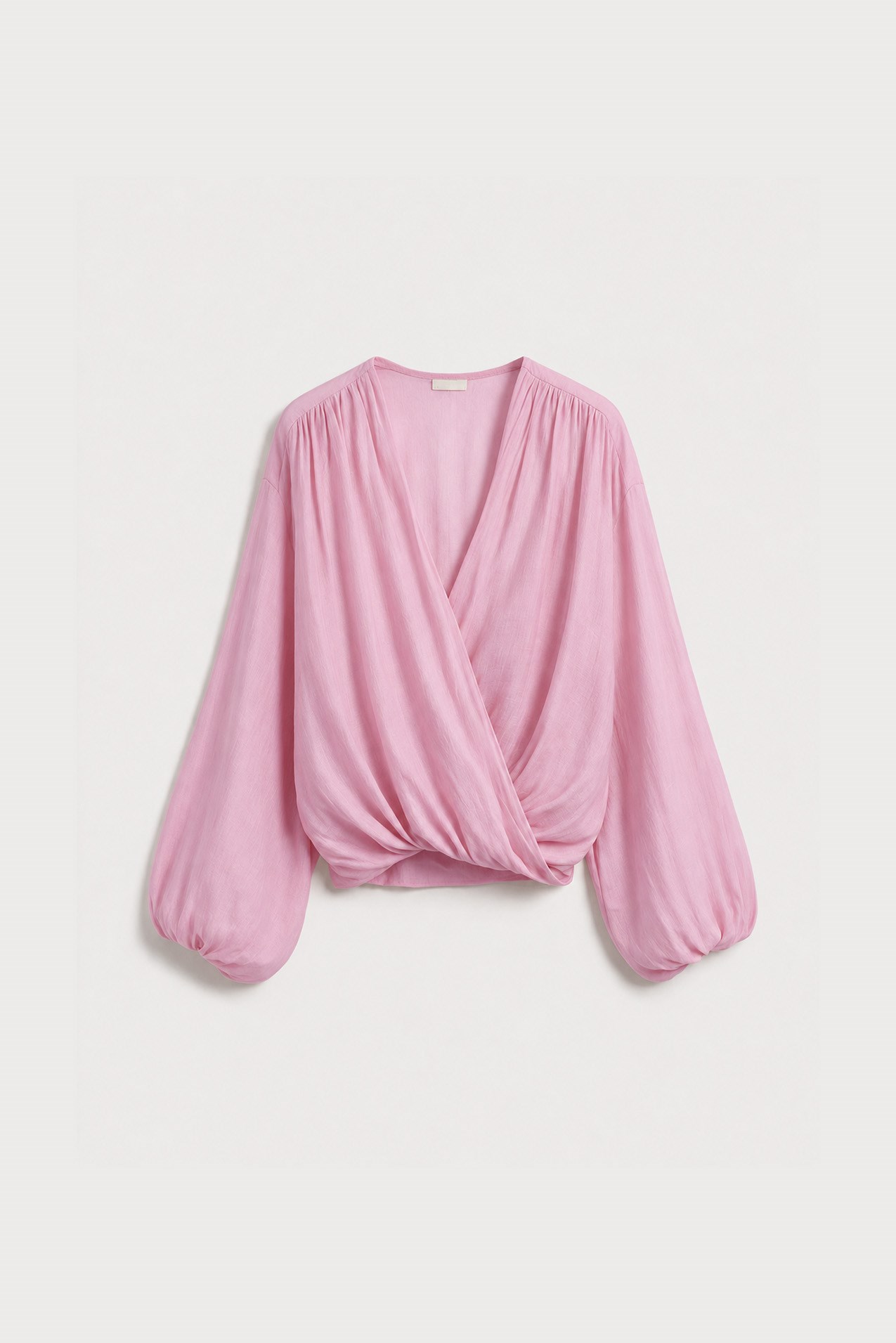 5048 KRUVAZE VATKALI BLUZ PEMBE