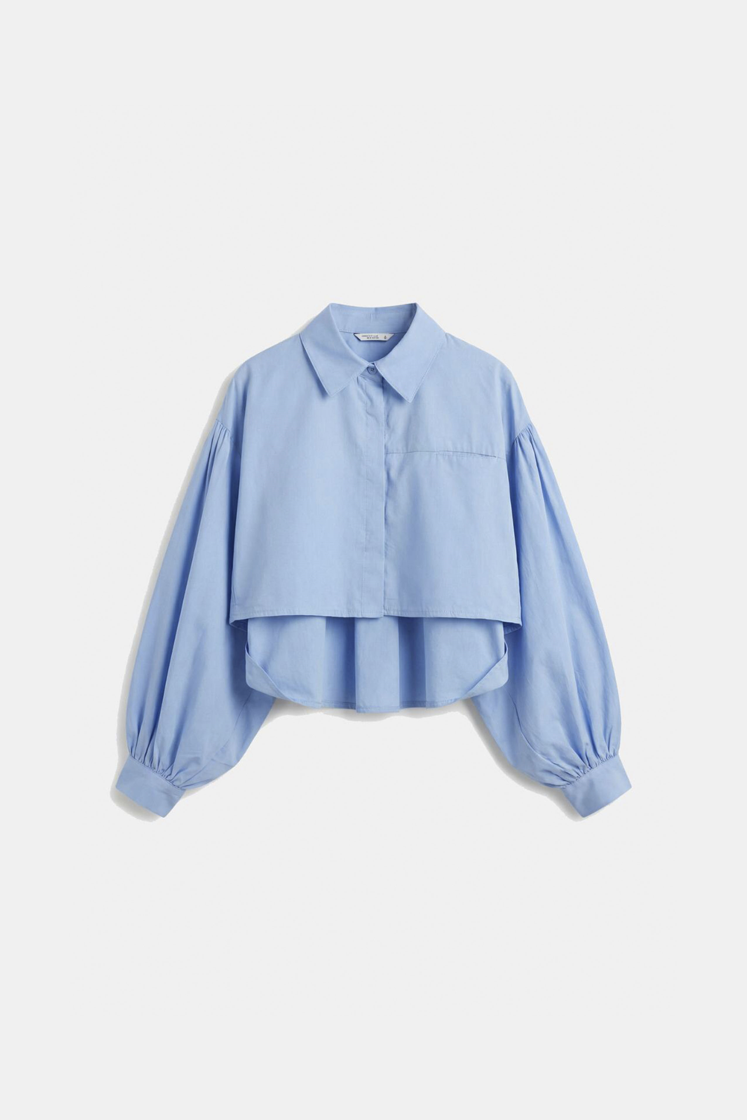 5008 POPLİN GÖMLEK MAVİ