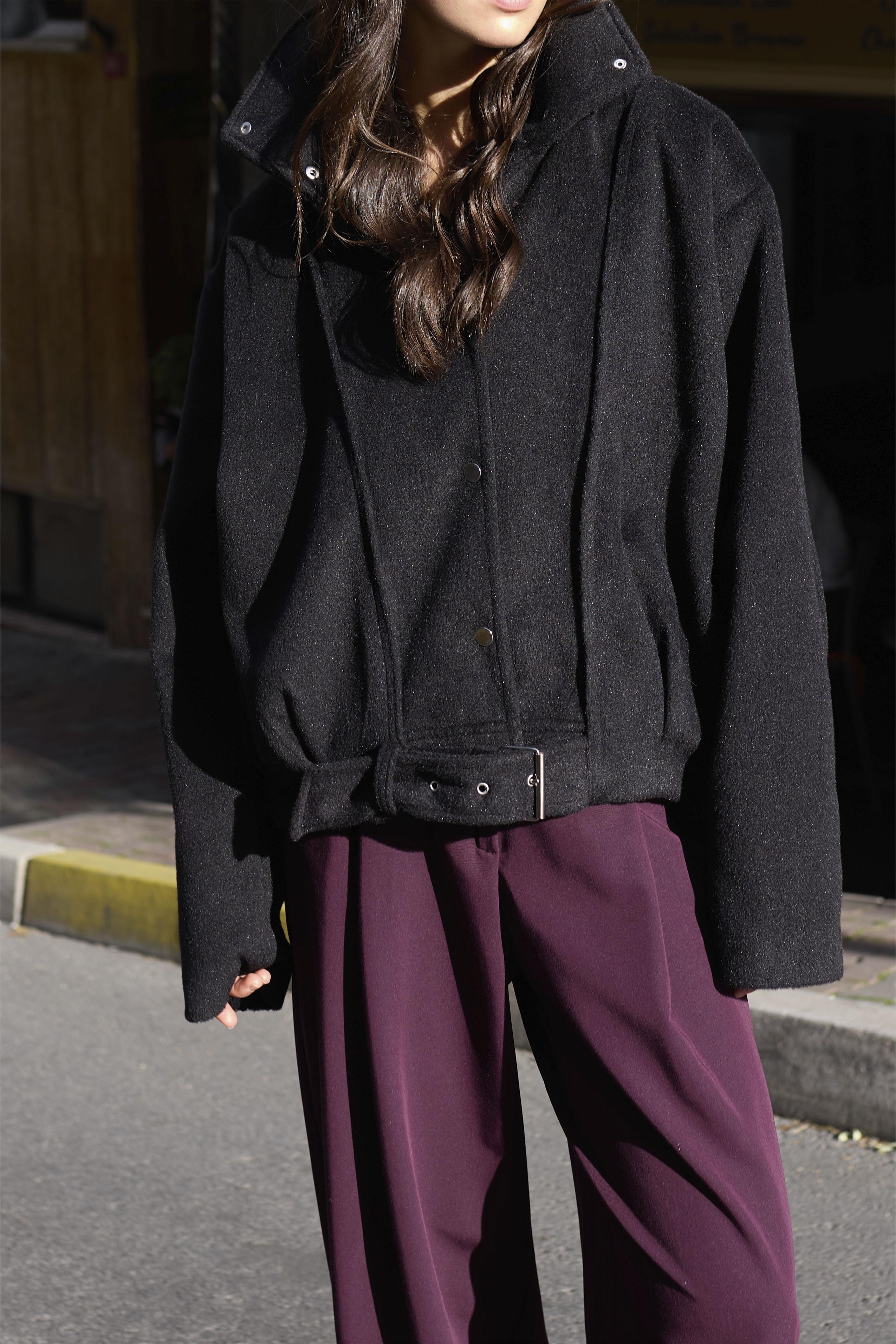 9657 KAŞE KABAN SİYAH