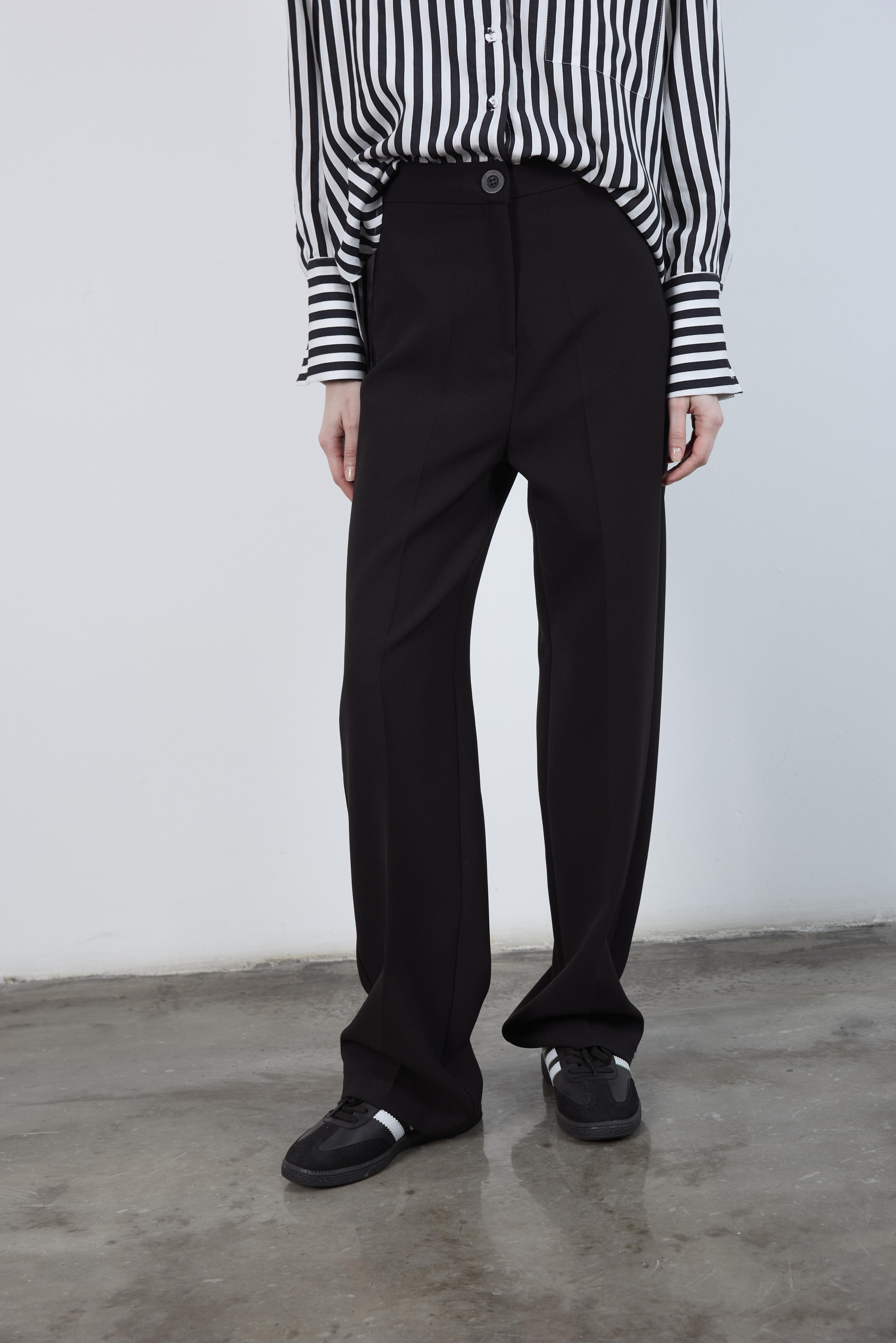 50714 PALAZZO PAÇA PANTOLON SİYAH