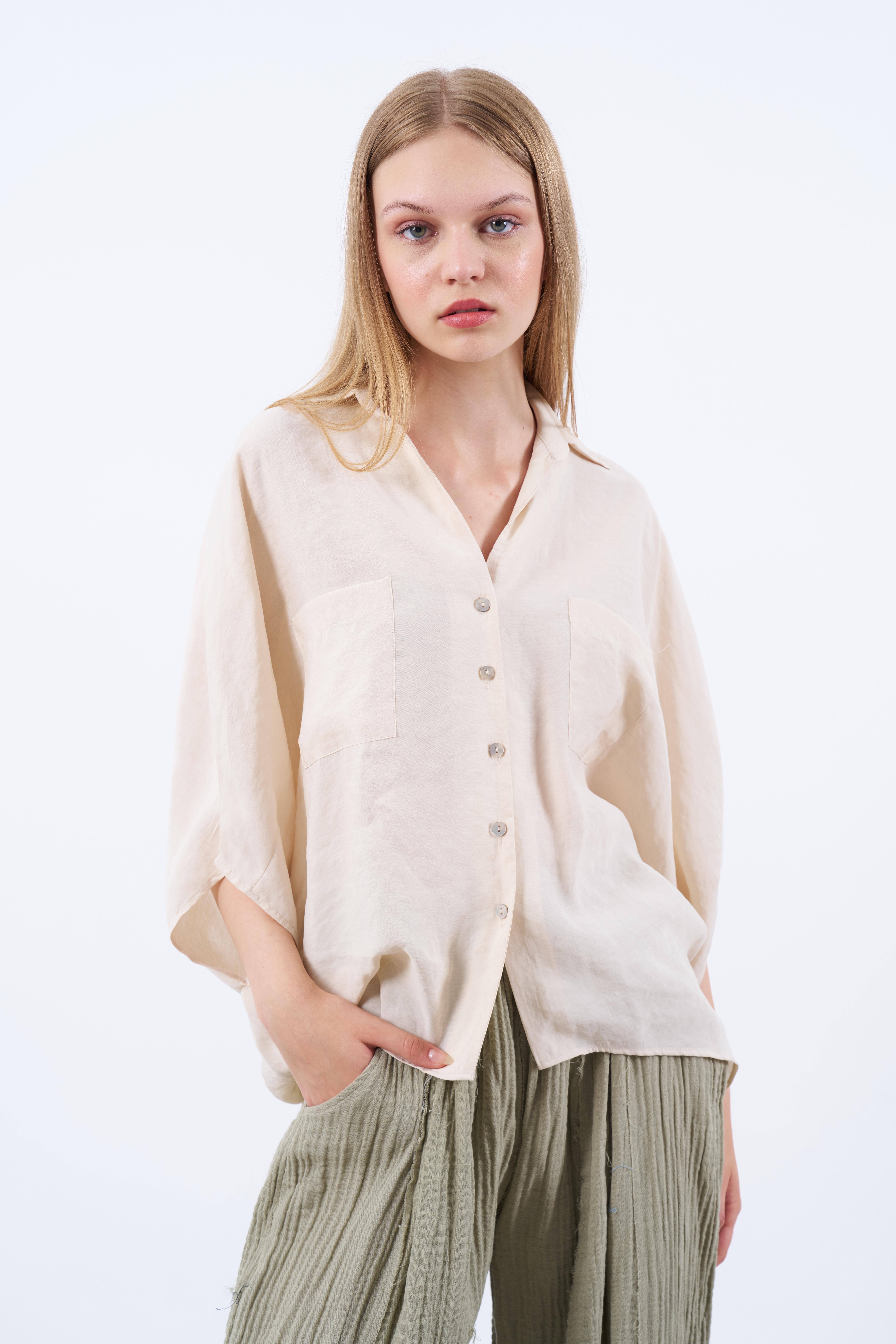 4925 OVERSIZE GÖMLEK TAŞ