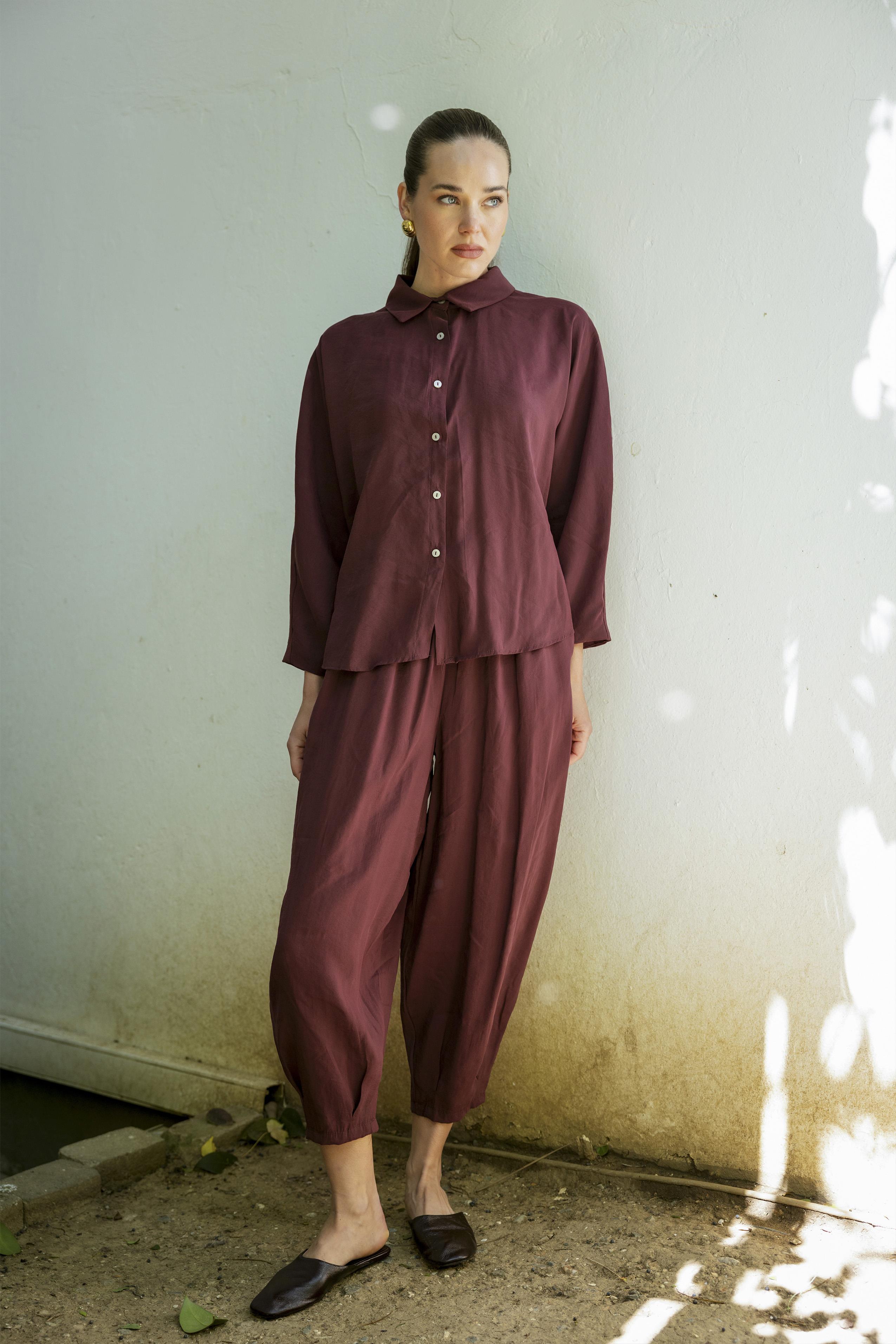 50957 GÖMLEK PANTOLON TAKIM BORDO