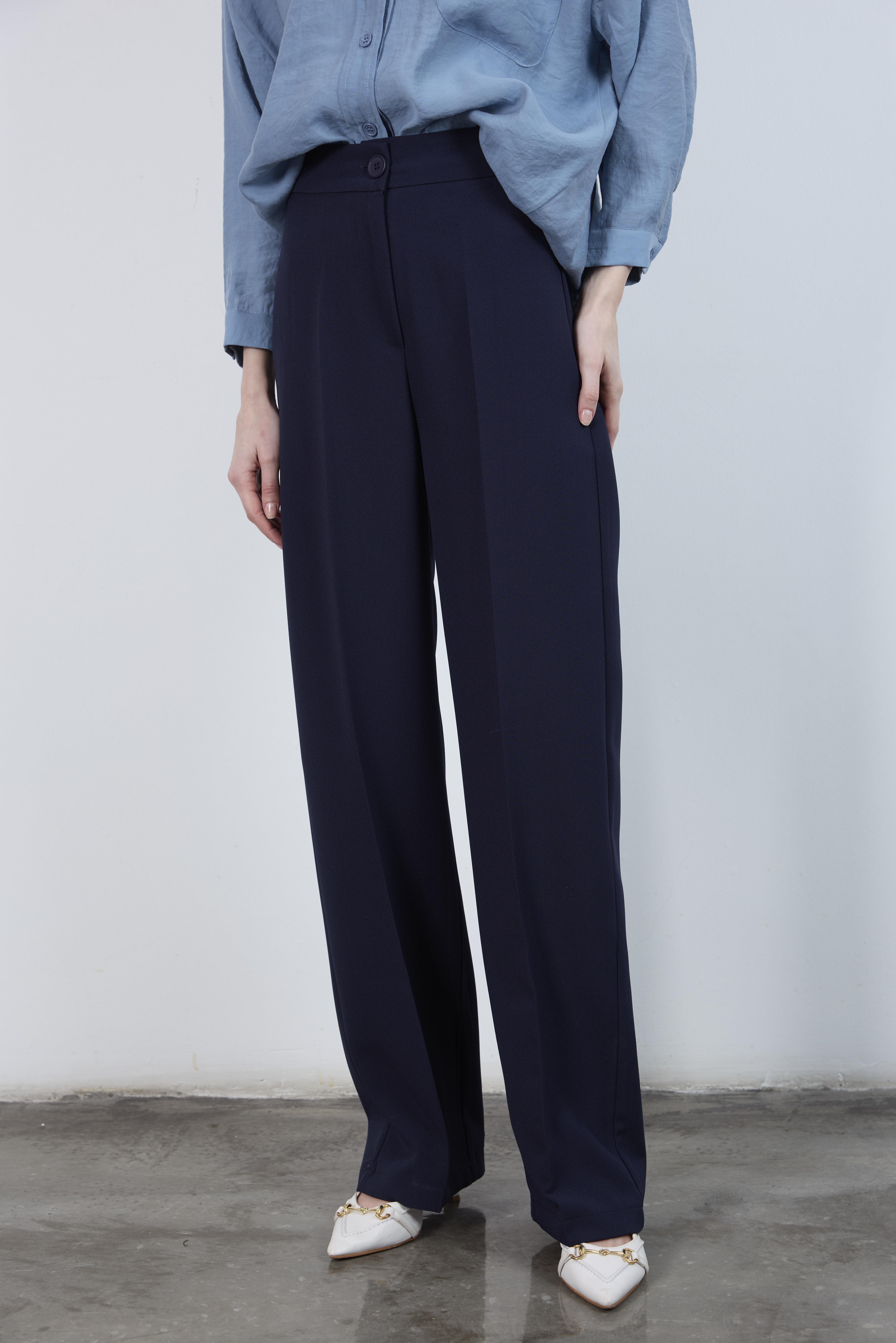 50714 PALAZZO PAÇA PANTOLON LACİVERT