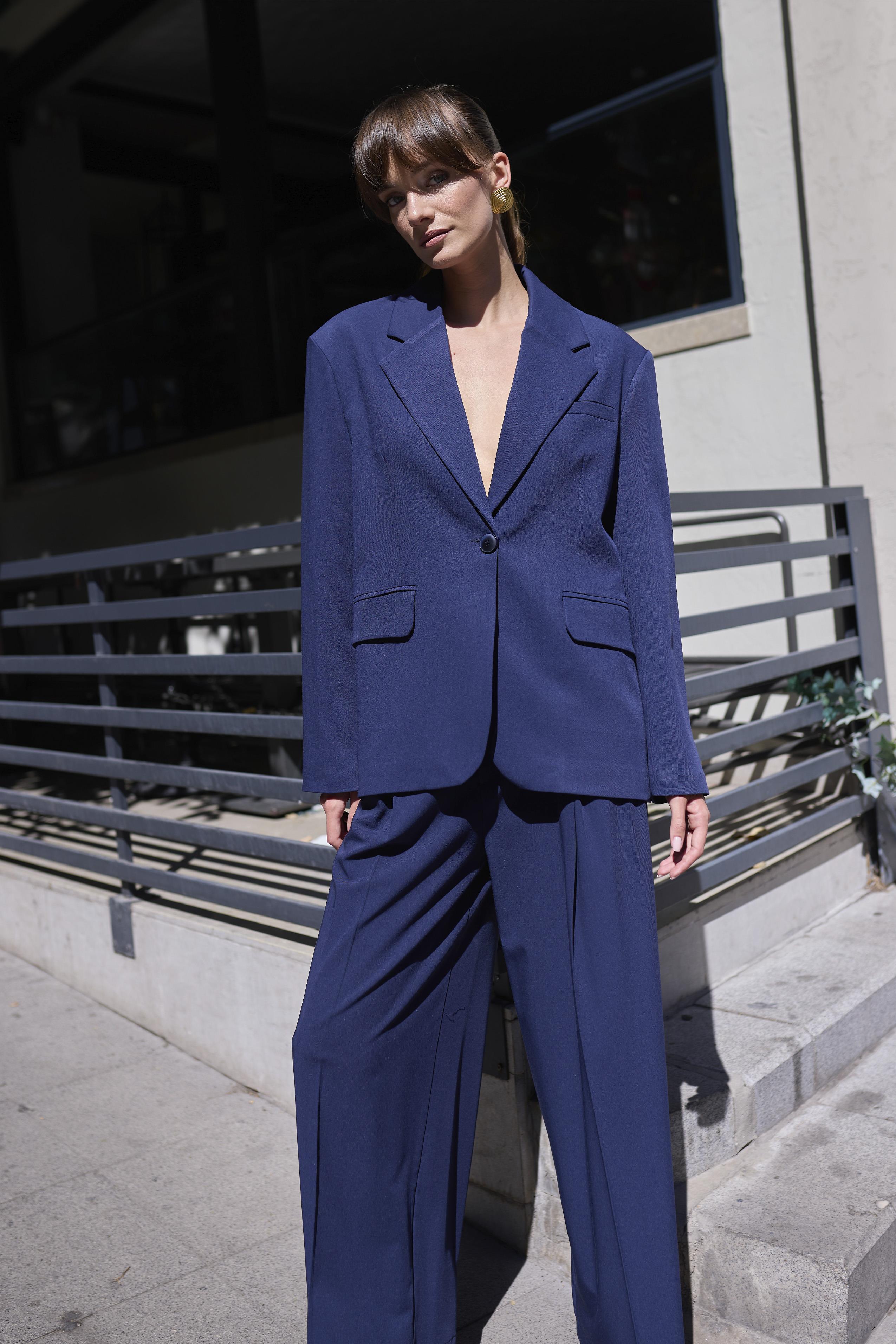 9615 POLİVİSKON CEKET LACİVERT