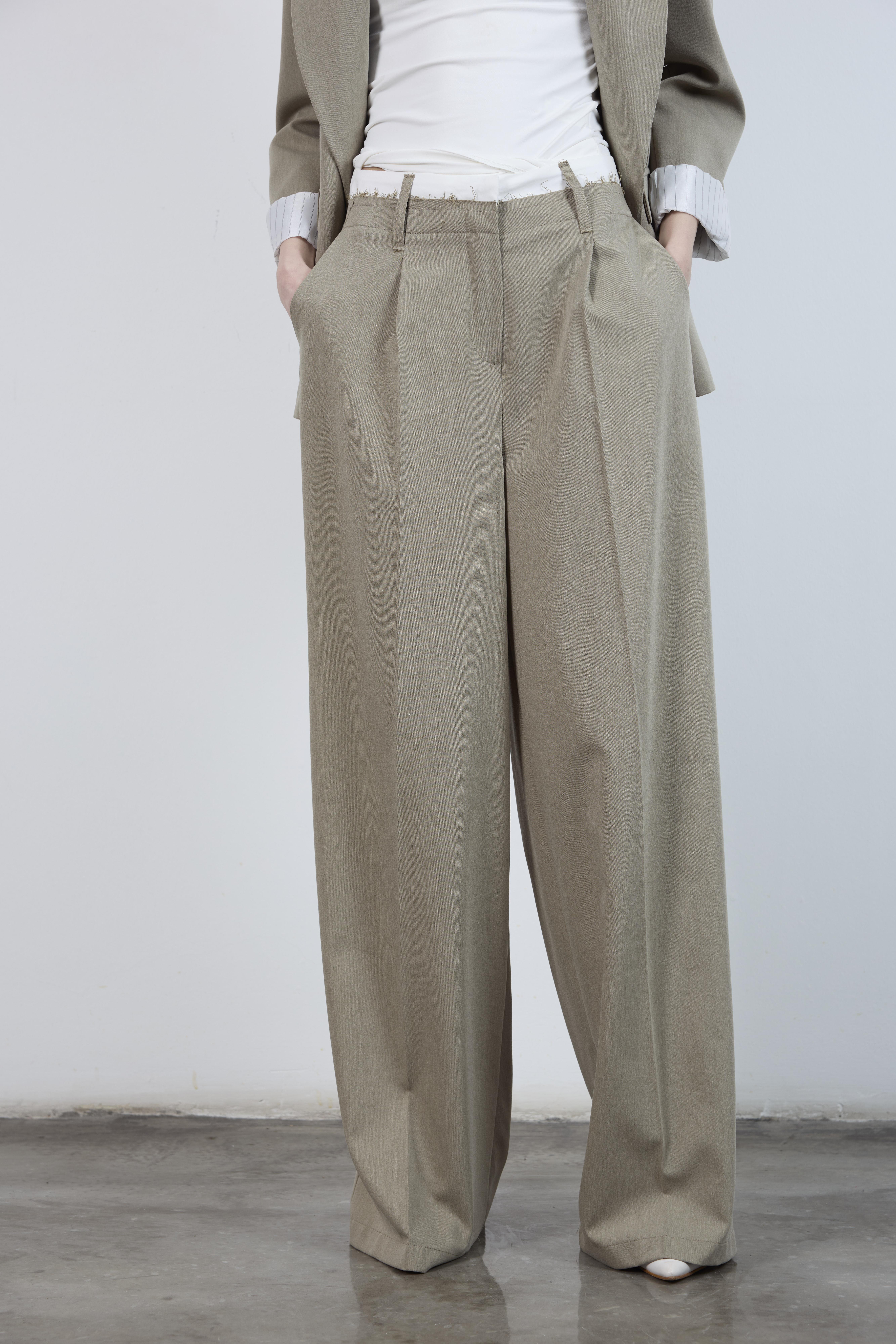 50949 POLİVİSKON PANTOLON HAKİ