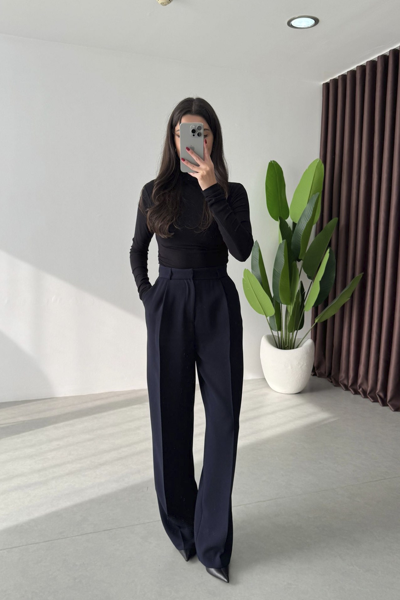 51024 PANTOLON KOYU LACİVERT