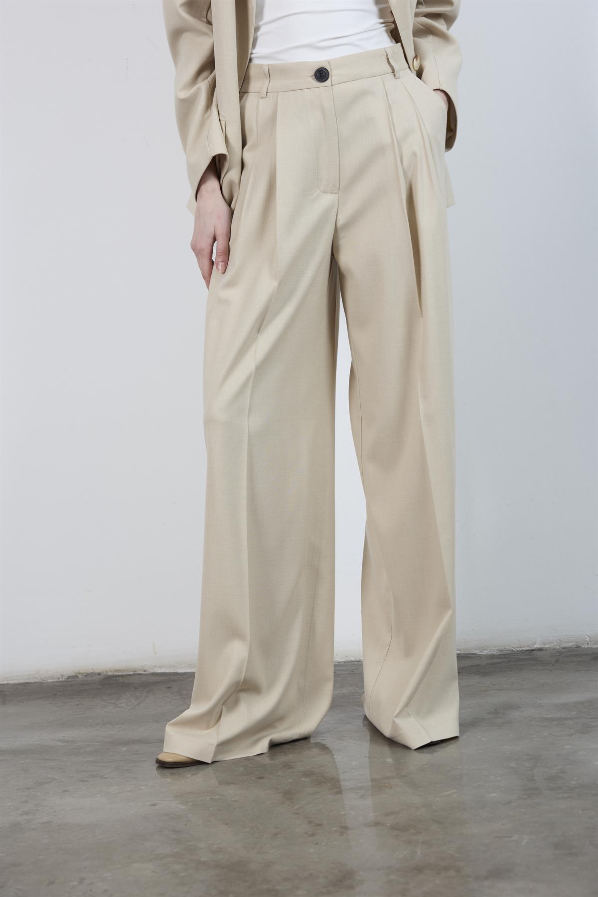 50997 POLİVİSKON PANTOLON TAŞ