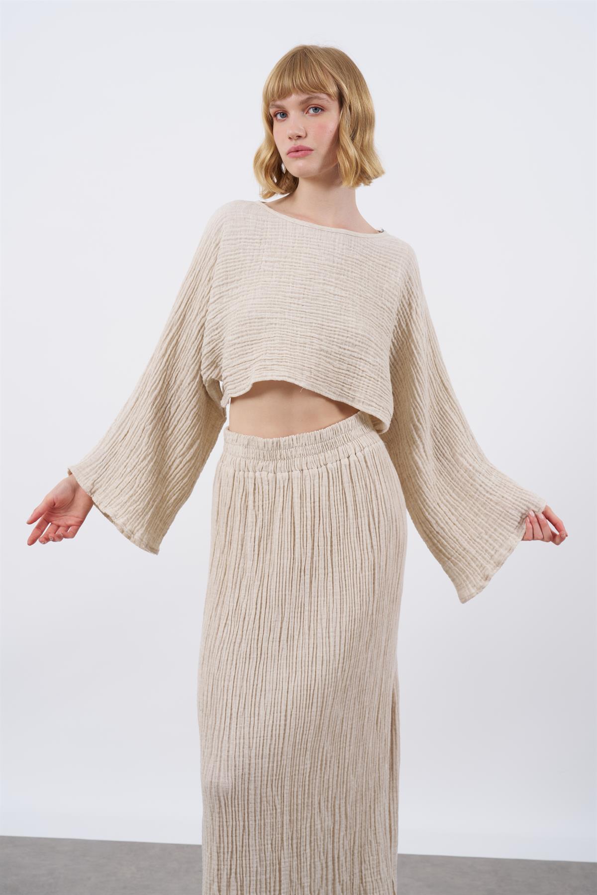 51011 BLUZ ETEK KETEN TAKIM TAŞ