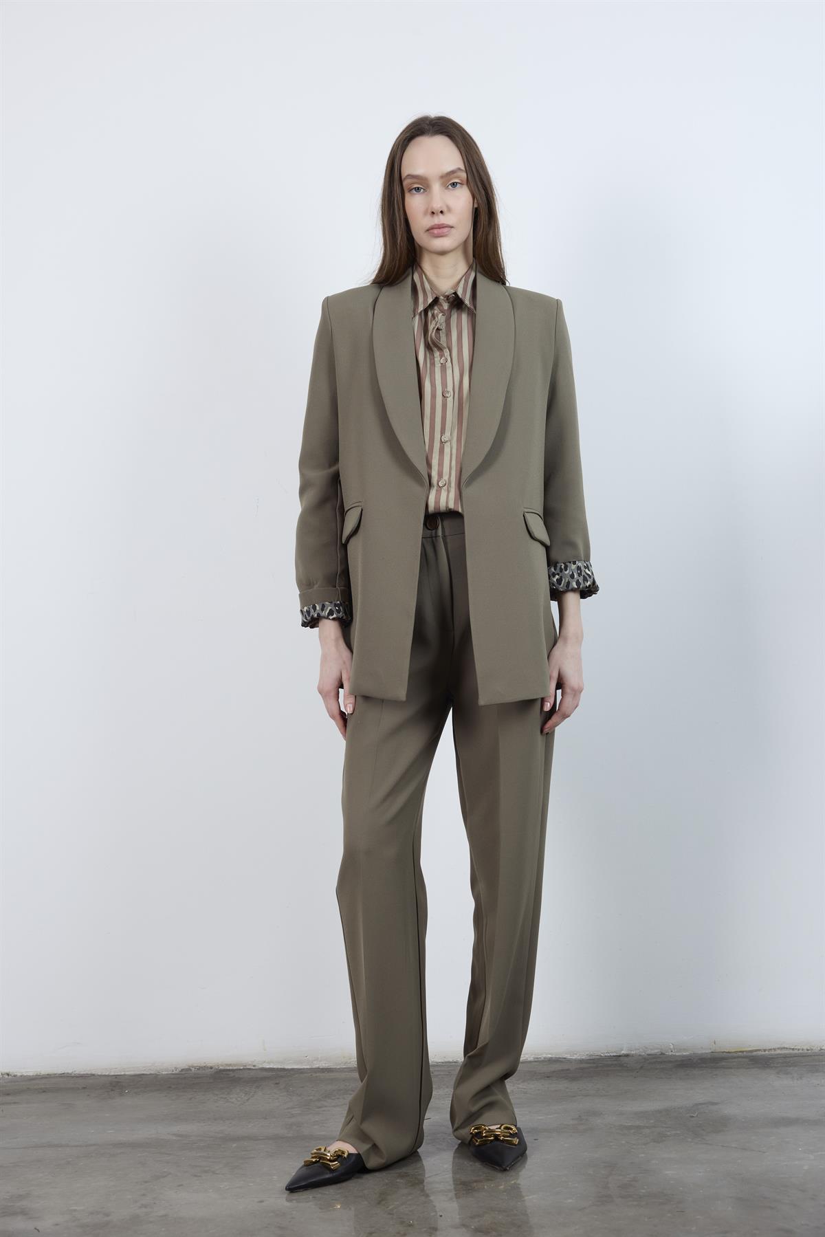 50714 PALAZZO PAÇA PANTOLON HAKİ