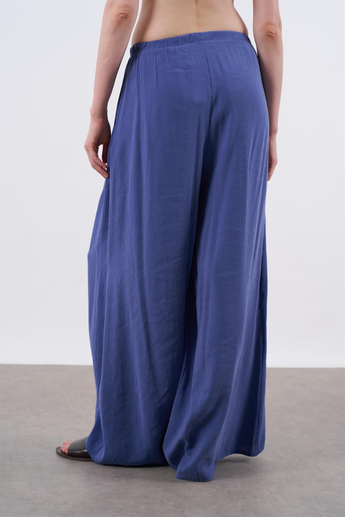 50979 LASTİKLİ PANTOLON İNDİGO
