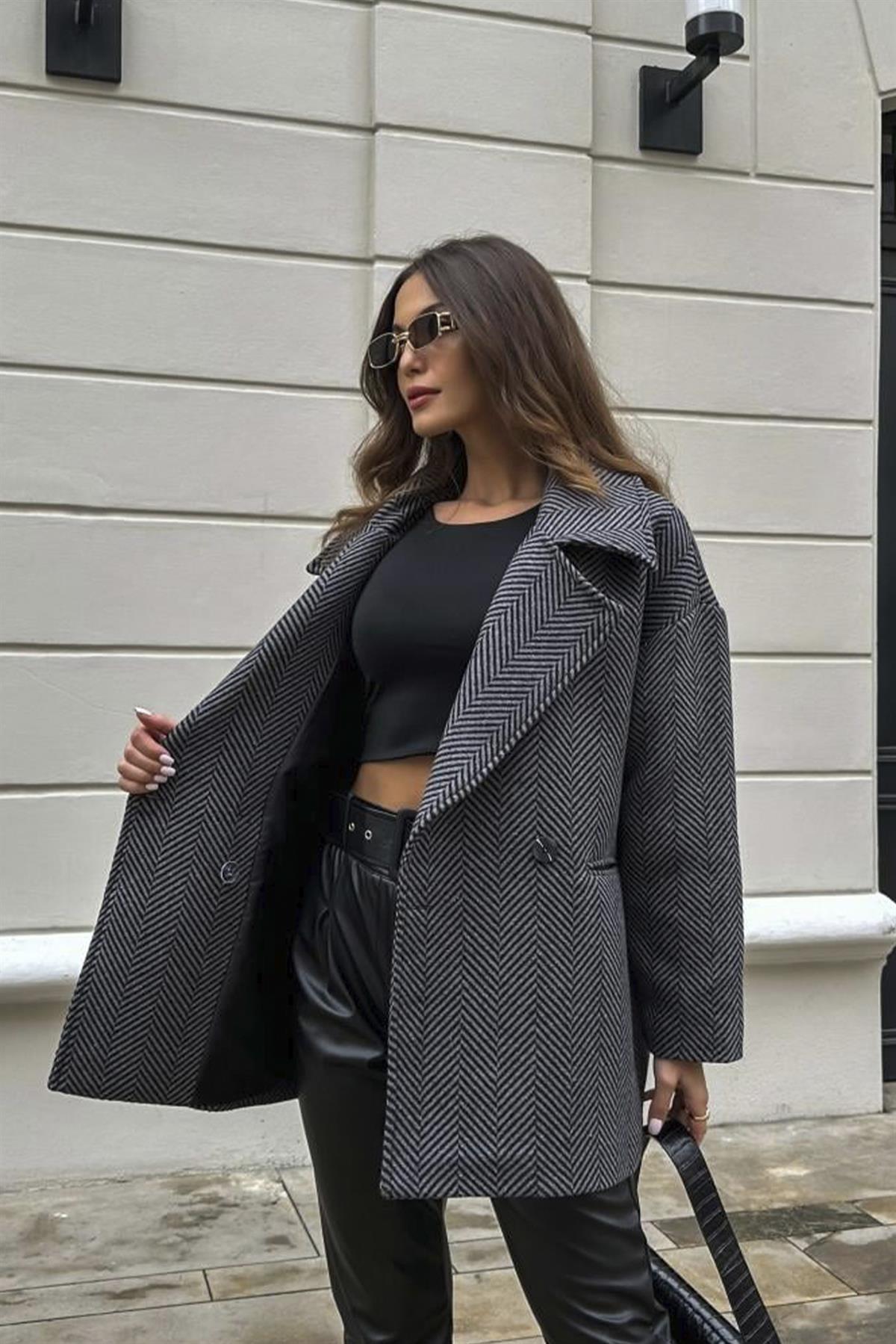 9252  BALIK SIRTI KABAN ANTRASİT