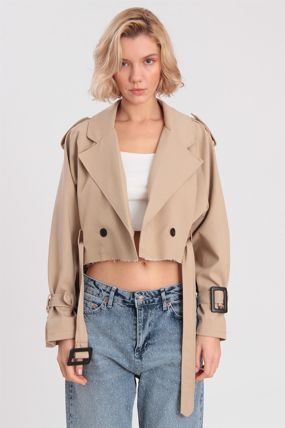 9306 REGLAN KISA CEKET BEJ