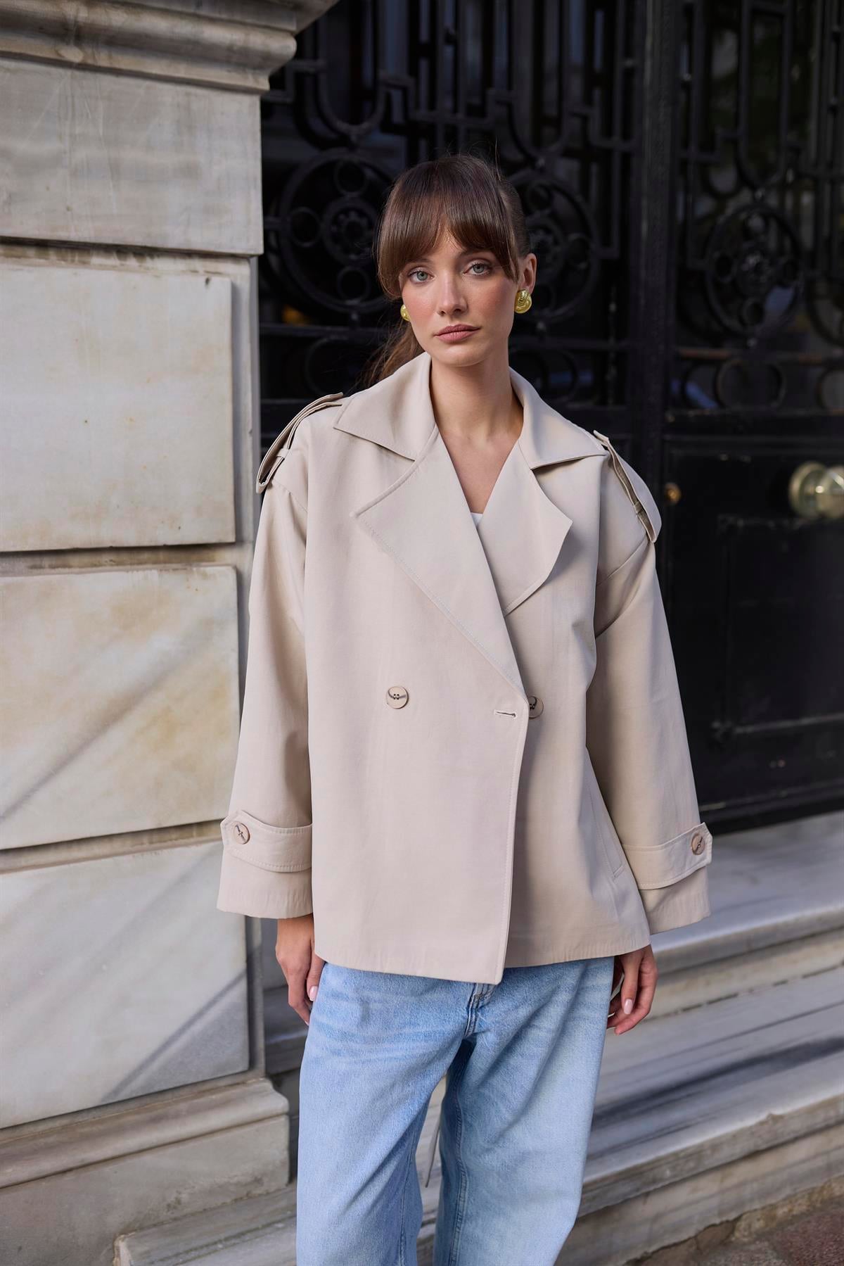 9609 KISA TRENÇ TAŞ