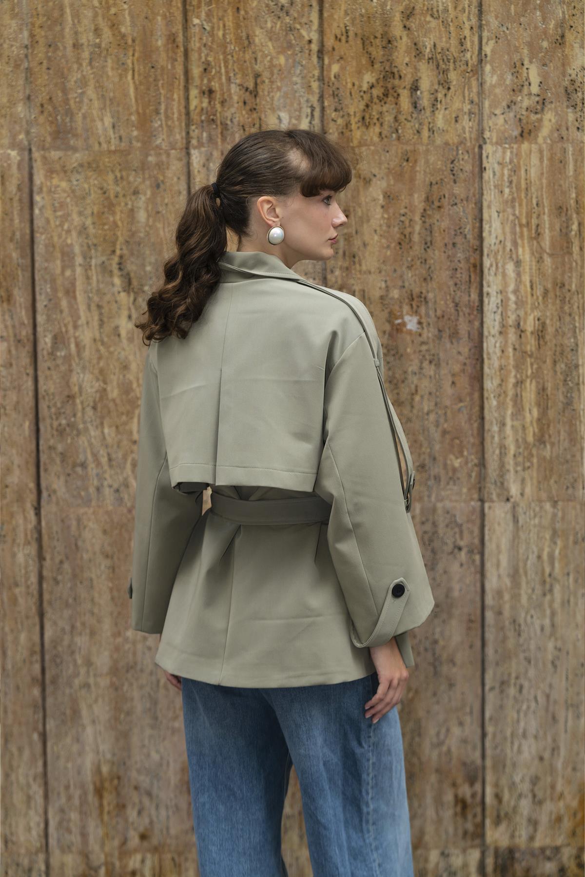 9580 KISA TRENÇ HAKİ