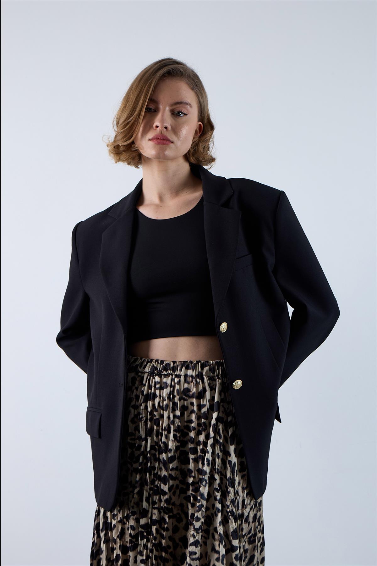 9562 ATLAS CEKET SİYAH