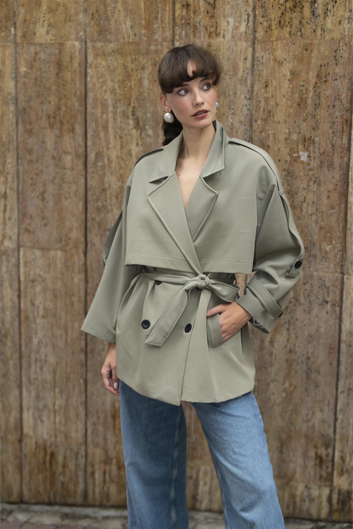 9580 KISA TRENÇ HAKİ