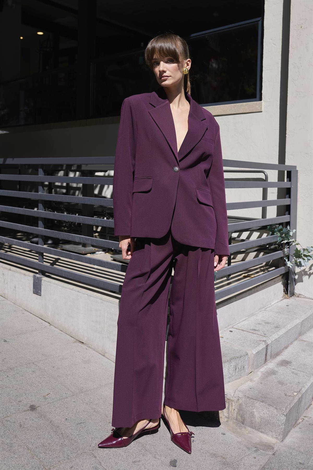 51210 POLİVİSKON PANTOLON MÜRDÜM