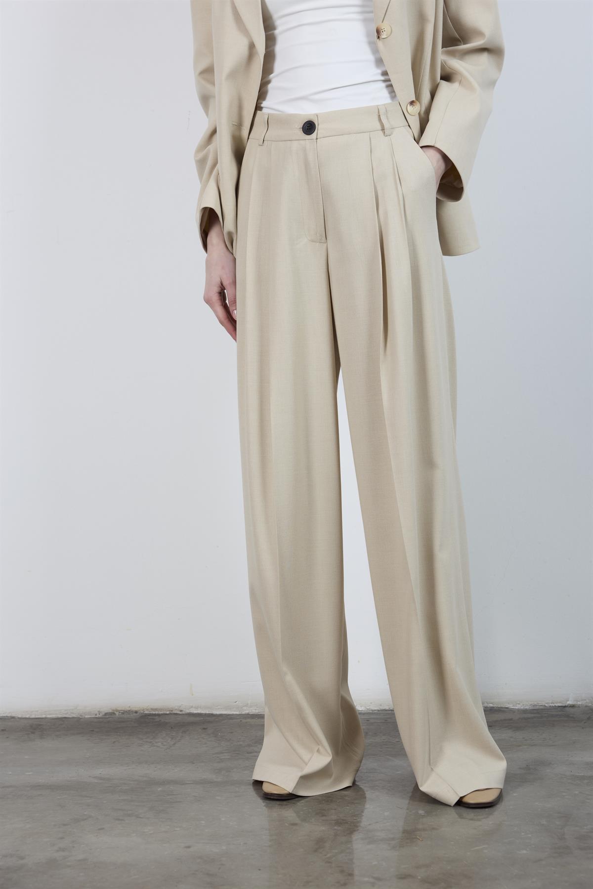 50997 POLİVİSKON PANTOLON TAŞ