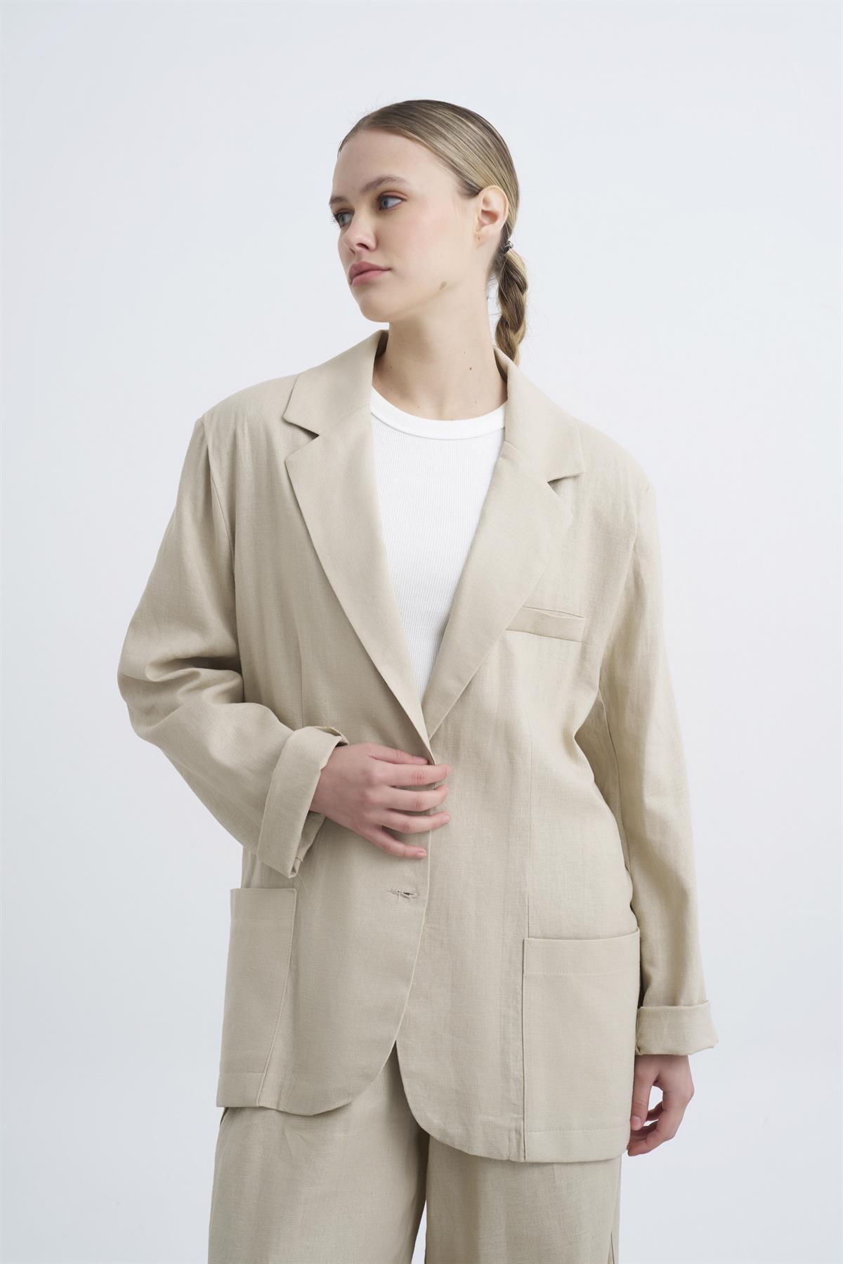 9430 KETEN CEKET TAŞ