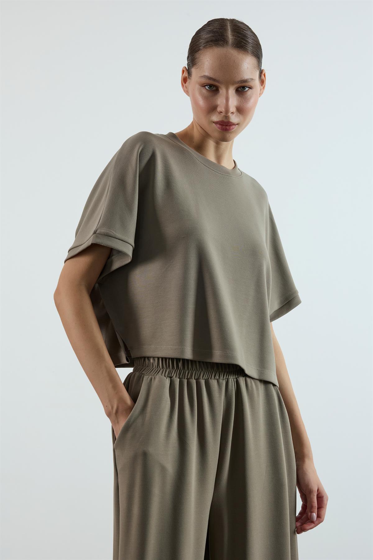 50986 TİŞÖRT PANTOLON TAKIM HAKİ