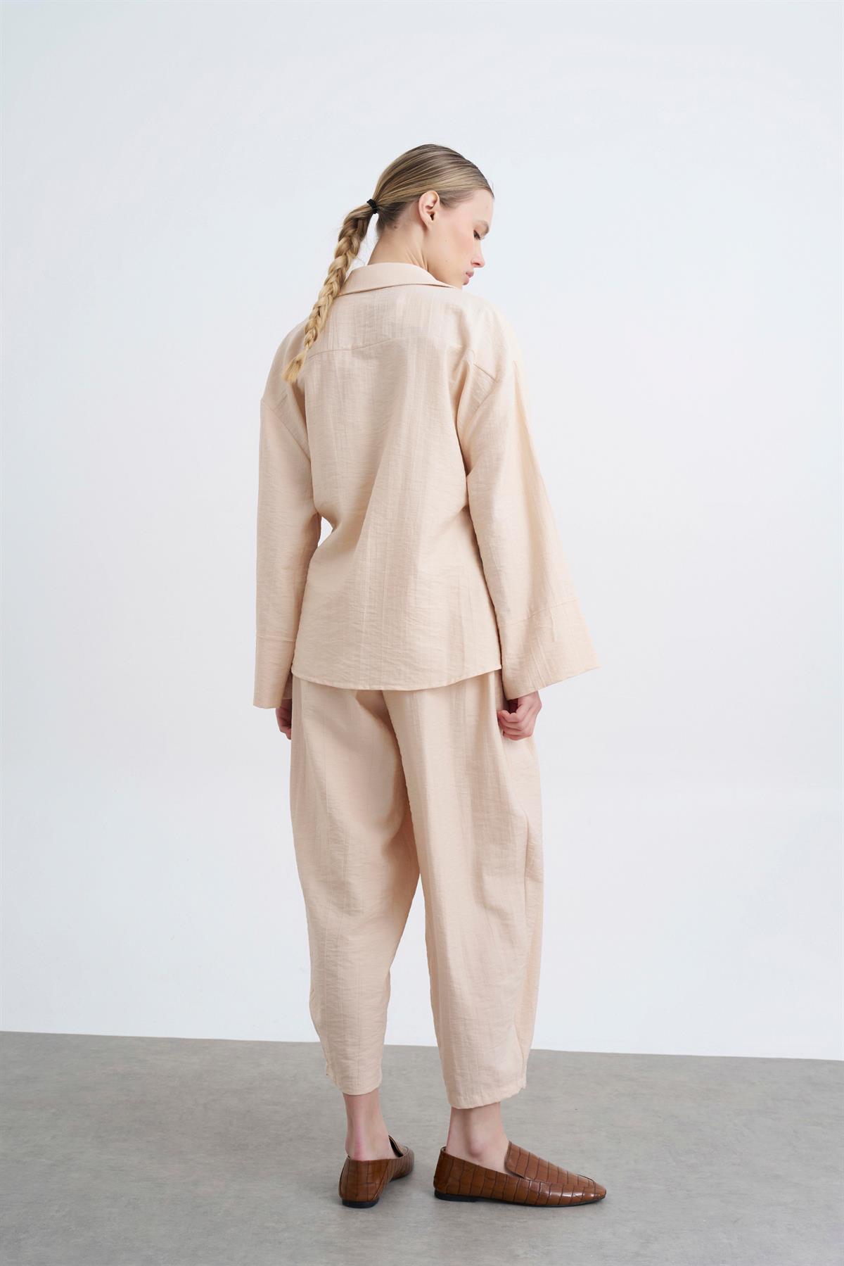 50970 BLUZ PANTOLON TAKIM TAŞ