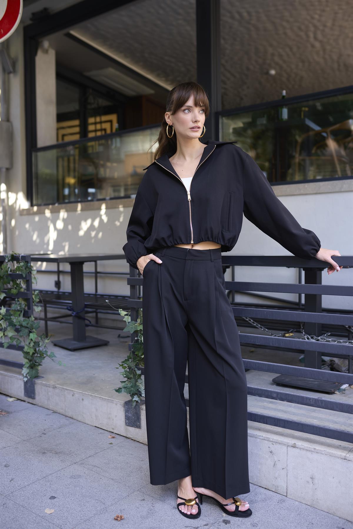 9616 BAMBER CEKET SİYAH