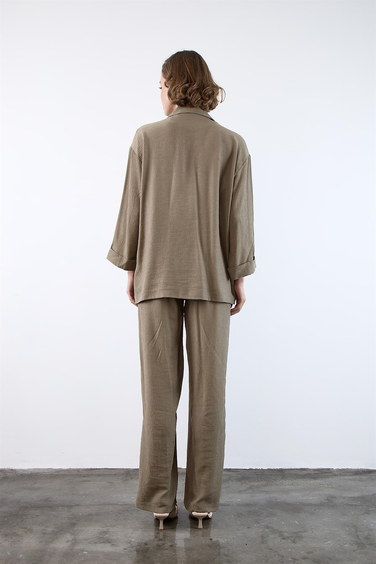 51107 CEKET PANTOLON TAKIM HAKİ