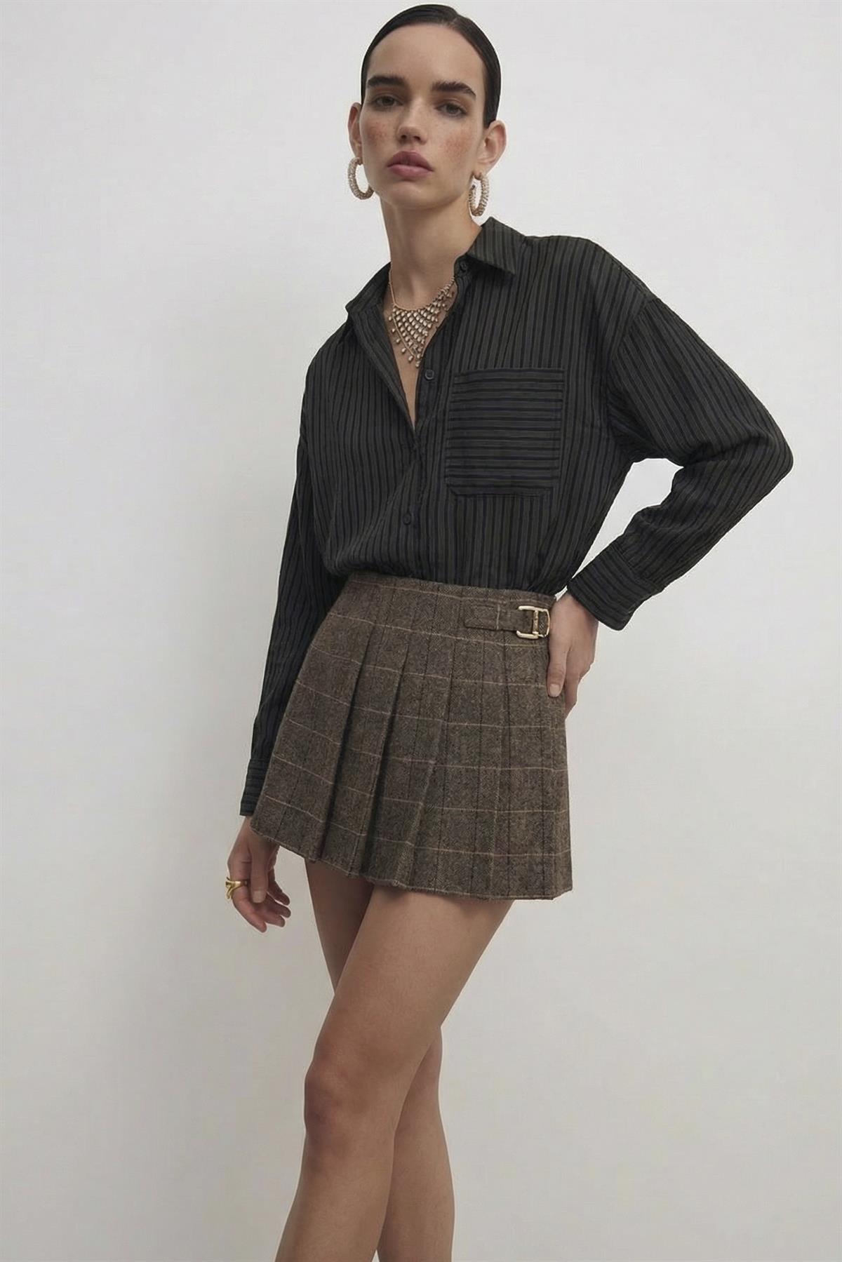 5000 OVERSIZE GÖMLEK SİYAH