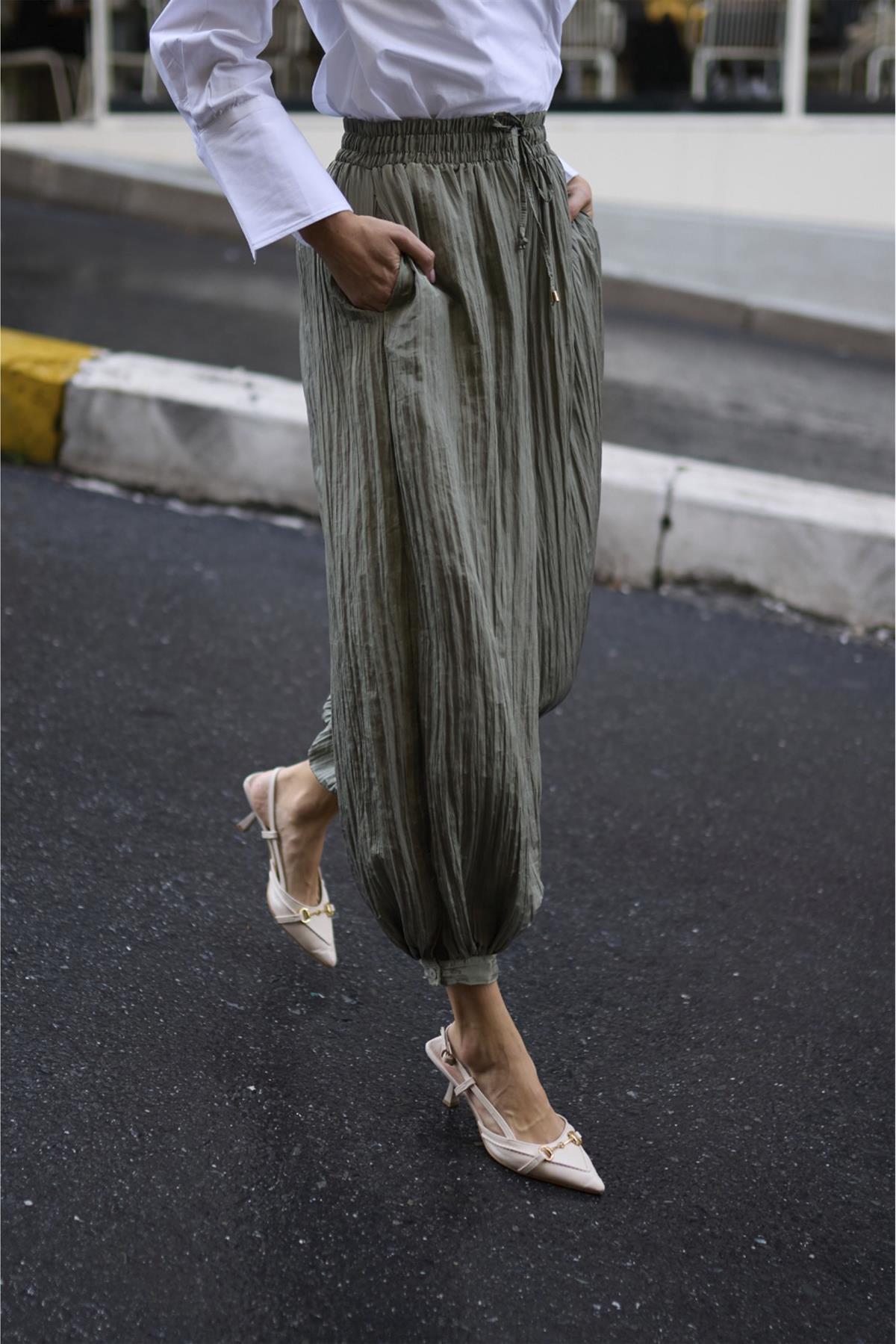 51226 ŞALVAR PANTOLON HAKİ