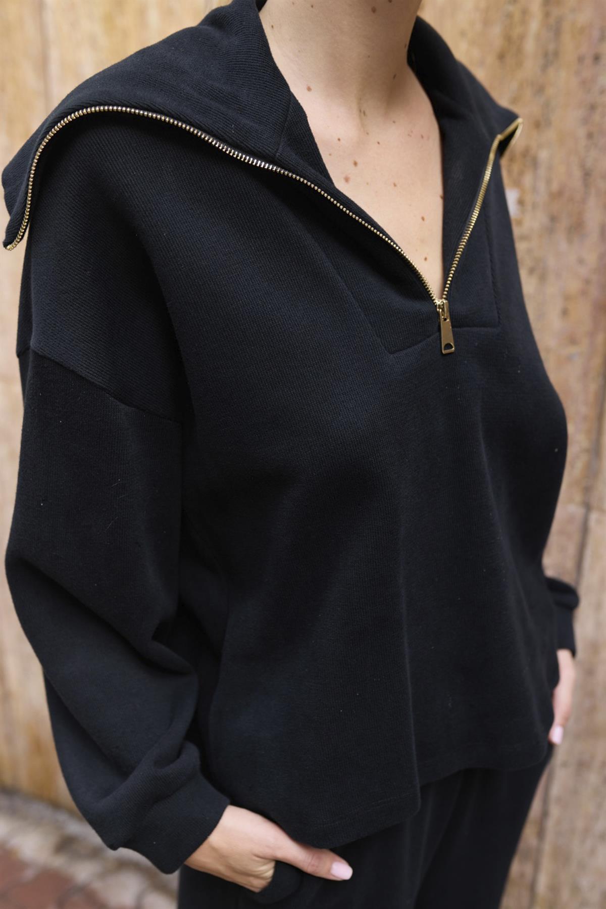 51218 TRİKO TAKIM SİYAH