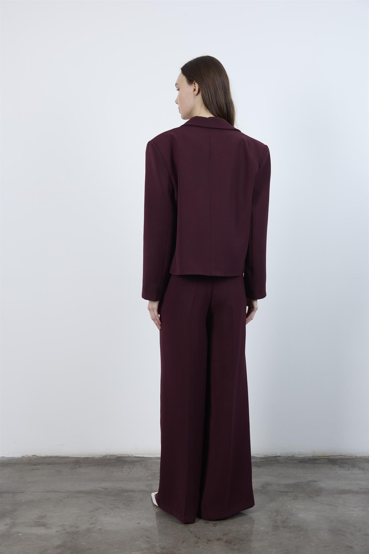 9489 CEKET PANTOLON TAKIM BORDO