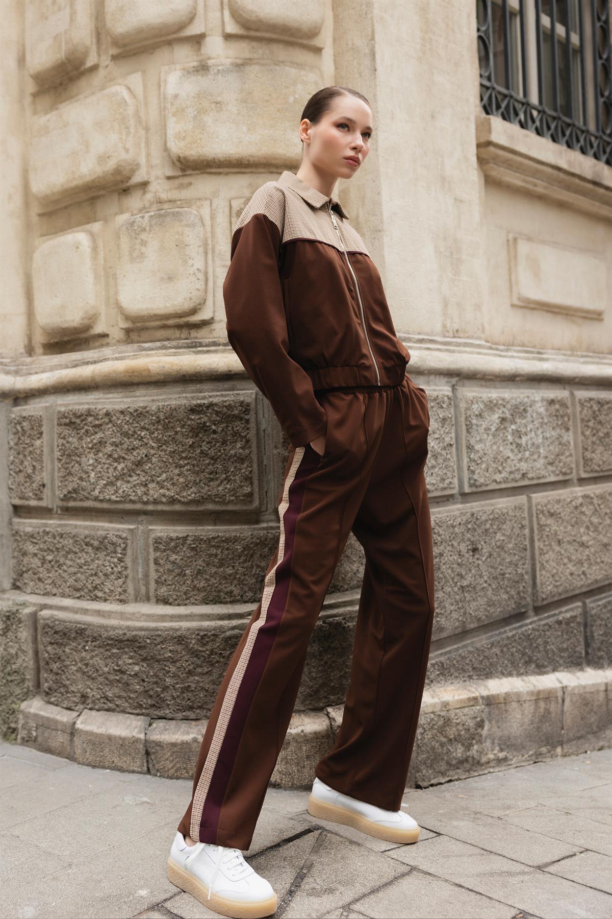 51114 GARNİLİ TAKIM KAHVE