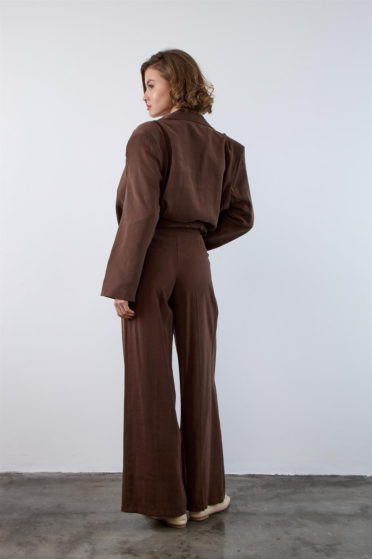 51113 PANTOLON KAHVE