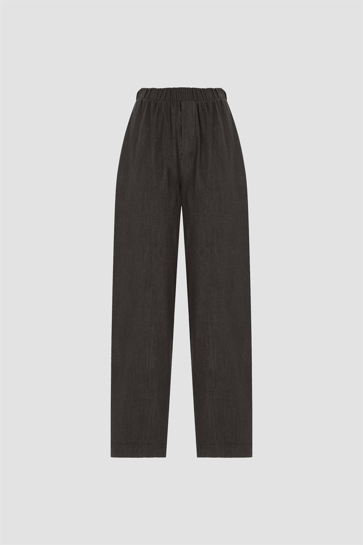 51244 KOT MONT PANTOLON TAKIM KAHVE