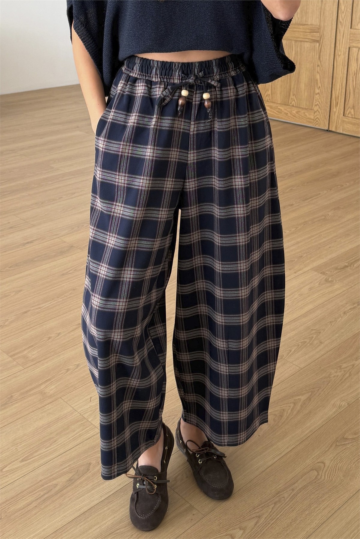 51486 EKOSE PANTOLON LACİVERT