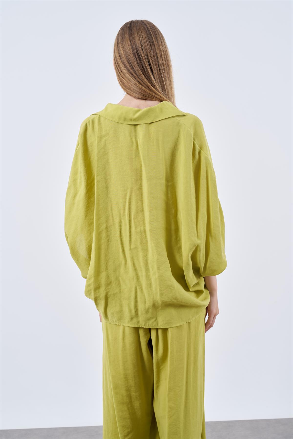 4925 OVERSIZE GÖMLEK HARDAL