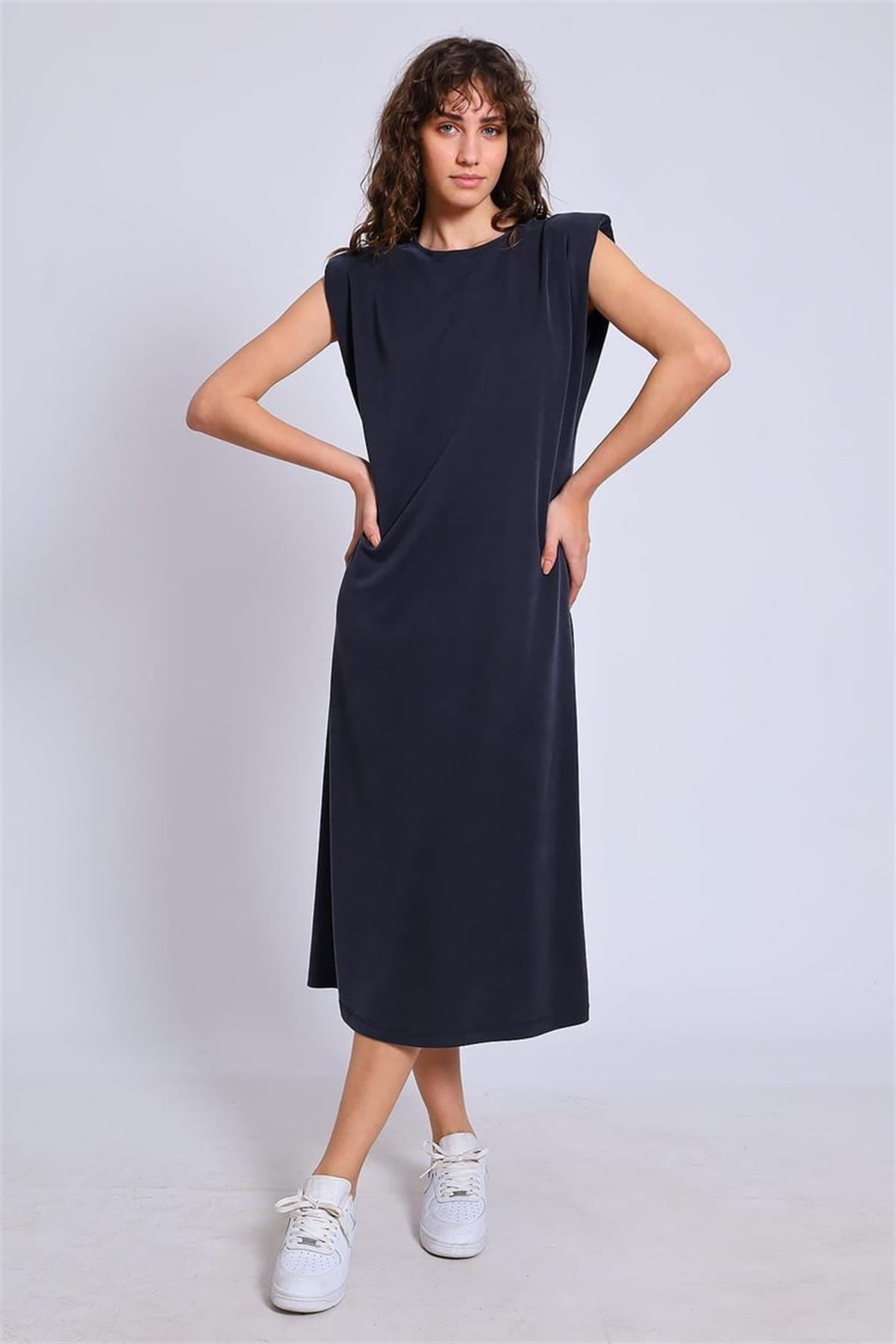 3148 PETEK ELBİSE ANTRASİT